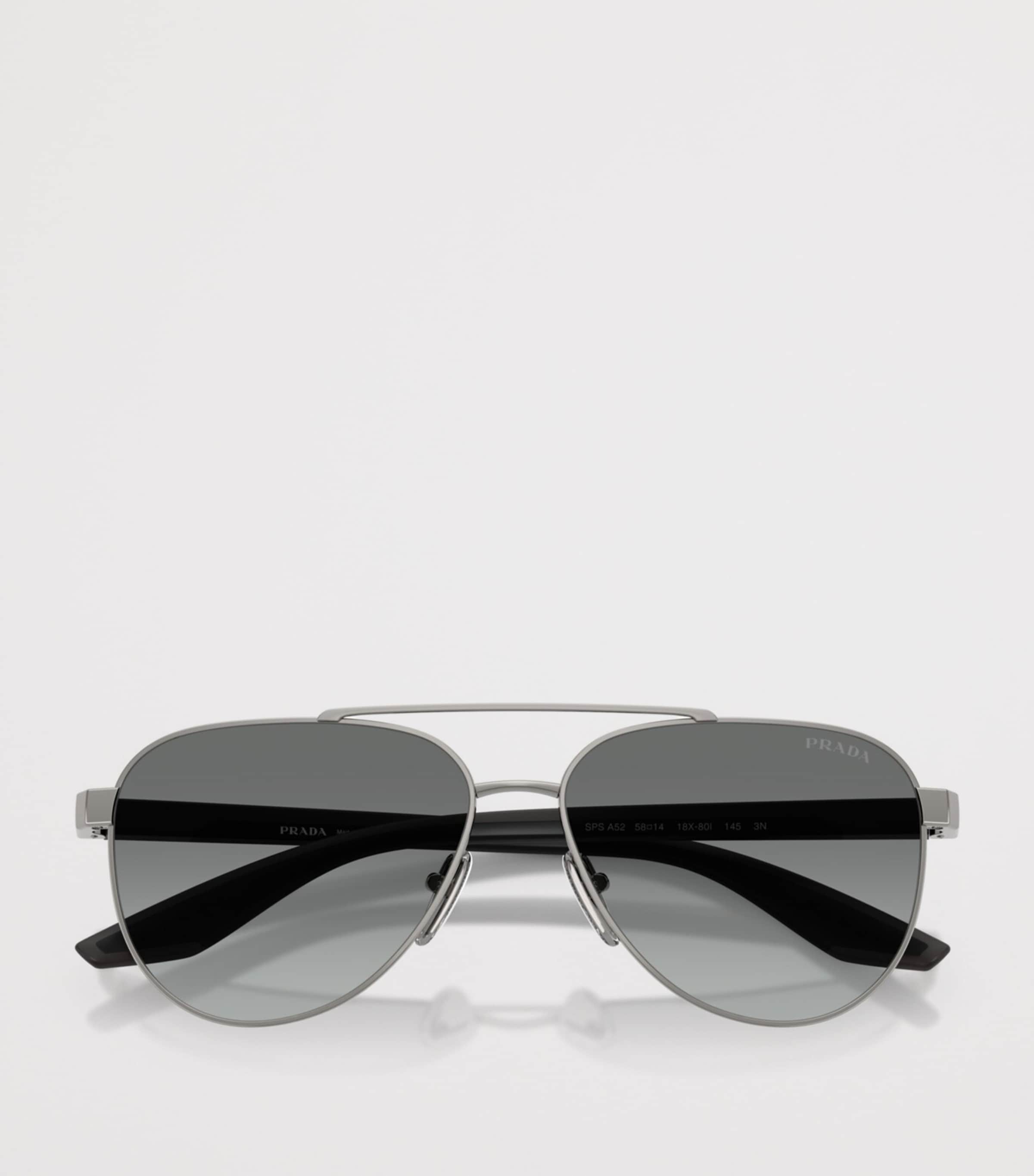Prada Linea Rossa Metal A52S Aviator Sunglasses Image 5