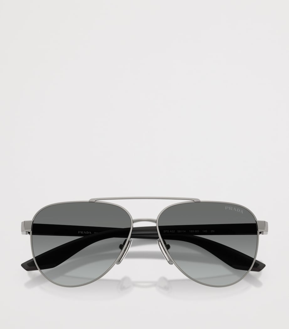 Prada Linea Rossa Metal A52S Aviator Sunglasses Image 5