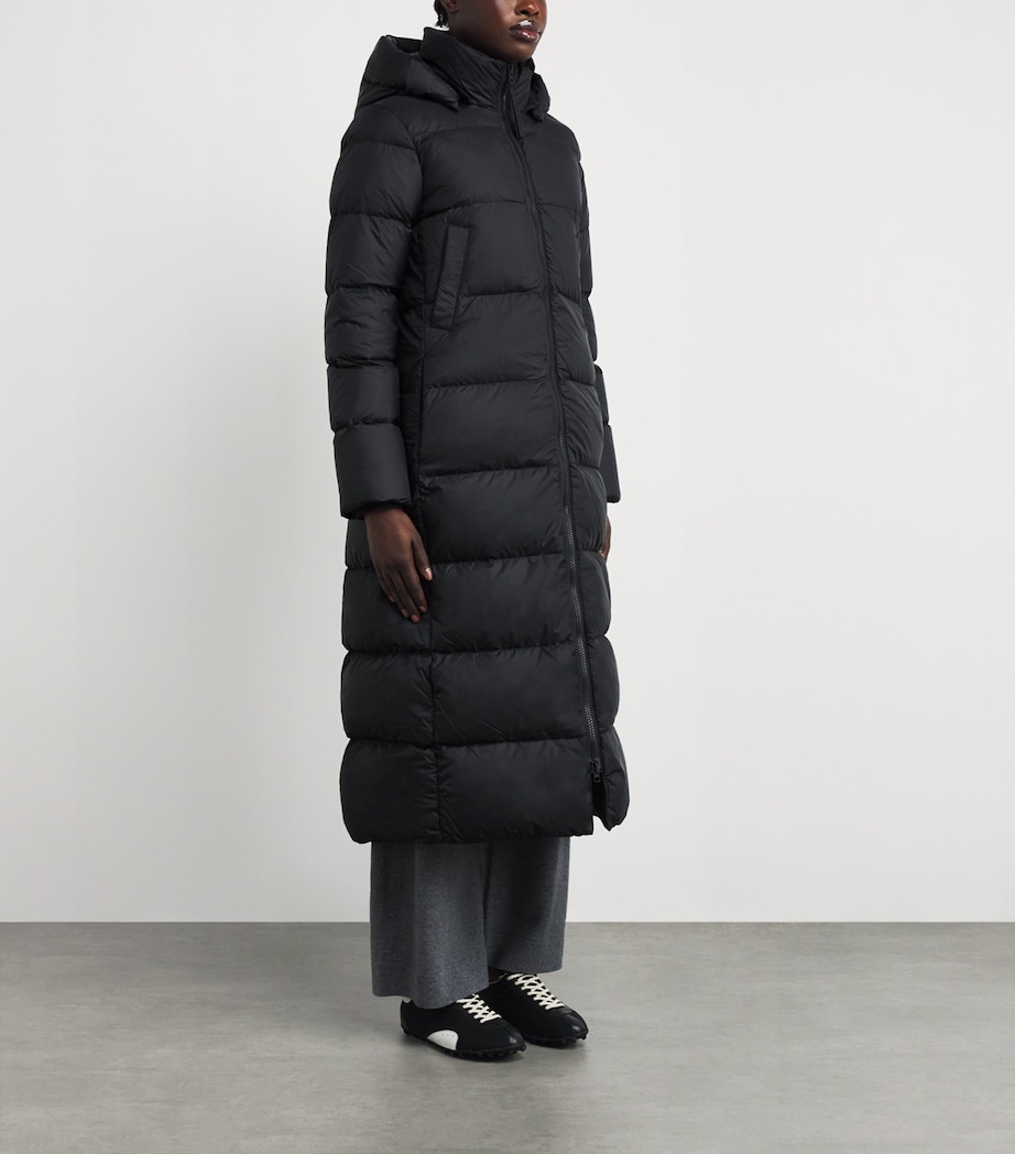 Down Mystique Parka Coat BLACK Image 3