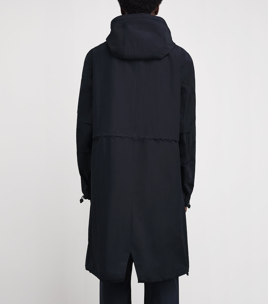 Long Shell Gage Parka NAVY Image 4