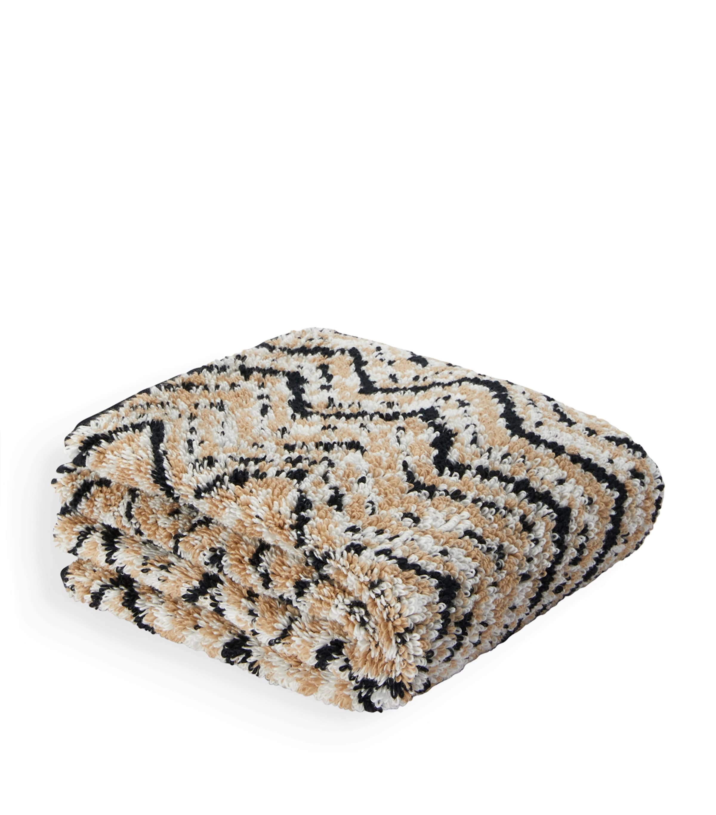 Azul Guest Towel (70cm x 40cm) 138 - BRN MULTI Image 4