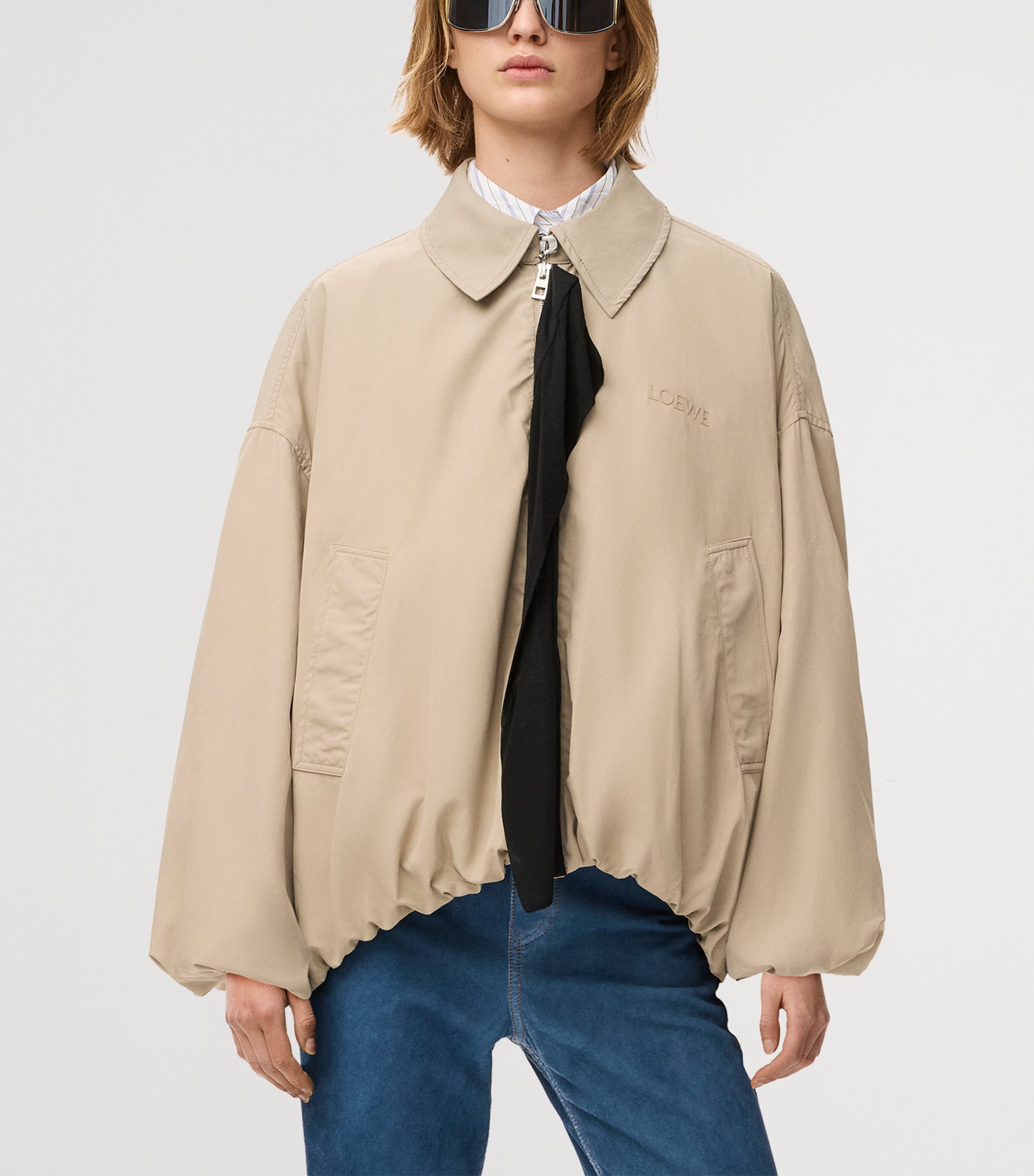 Balloon Jacket LIGHT BEIGE Image 3