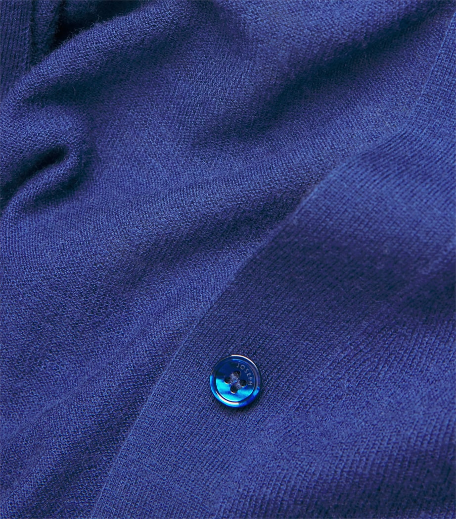 Cashmere Cashair Cardigan COBALT Image 5