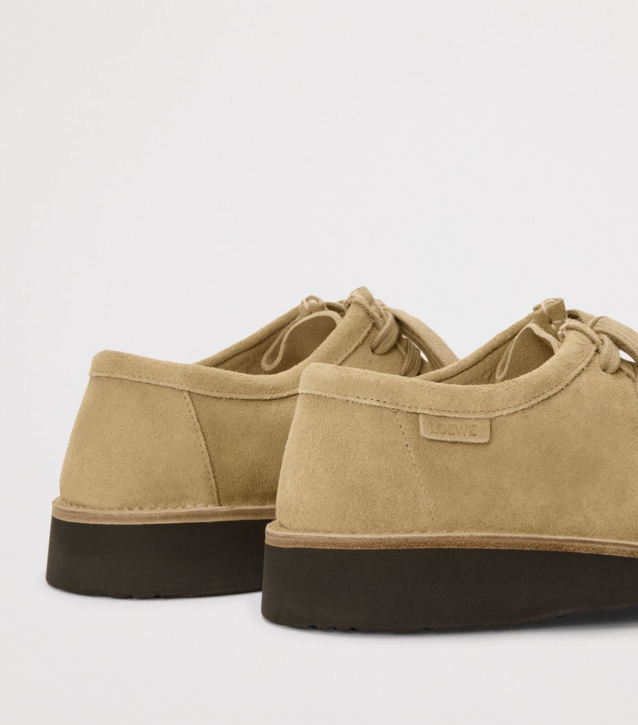 Suede Wide-Toe Faro Shoes SAHARA Image 5