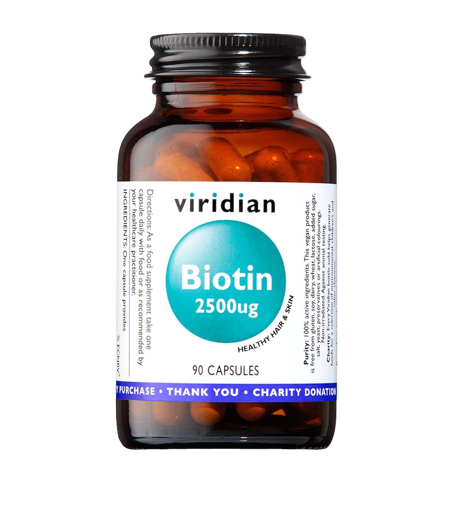 Biotin 2500ug (90 Capsules) NO COLOUR Image 1
