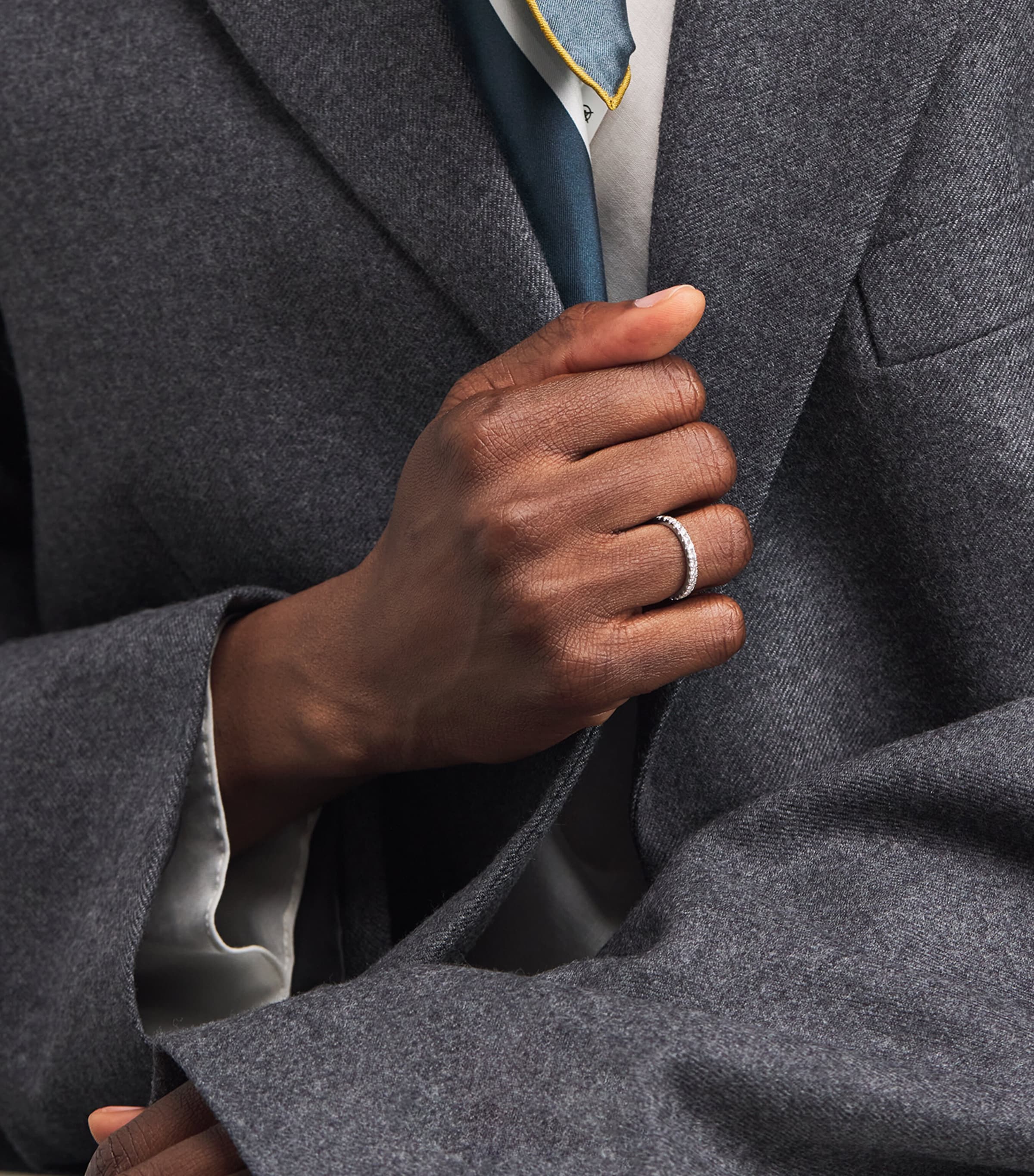 White Gold and Diamond Eternity Ring (0.72ct) WHITE GOLD Image 4