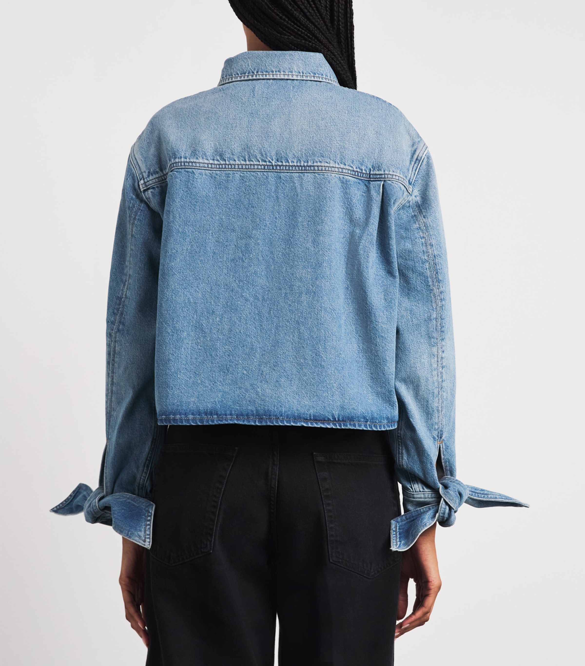 AGOLDE Womens Hewitt Denim Shirt Indx Index Image 5