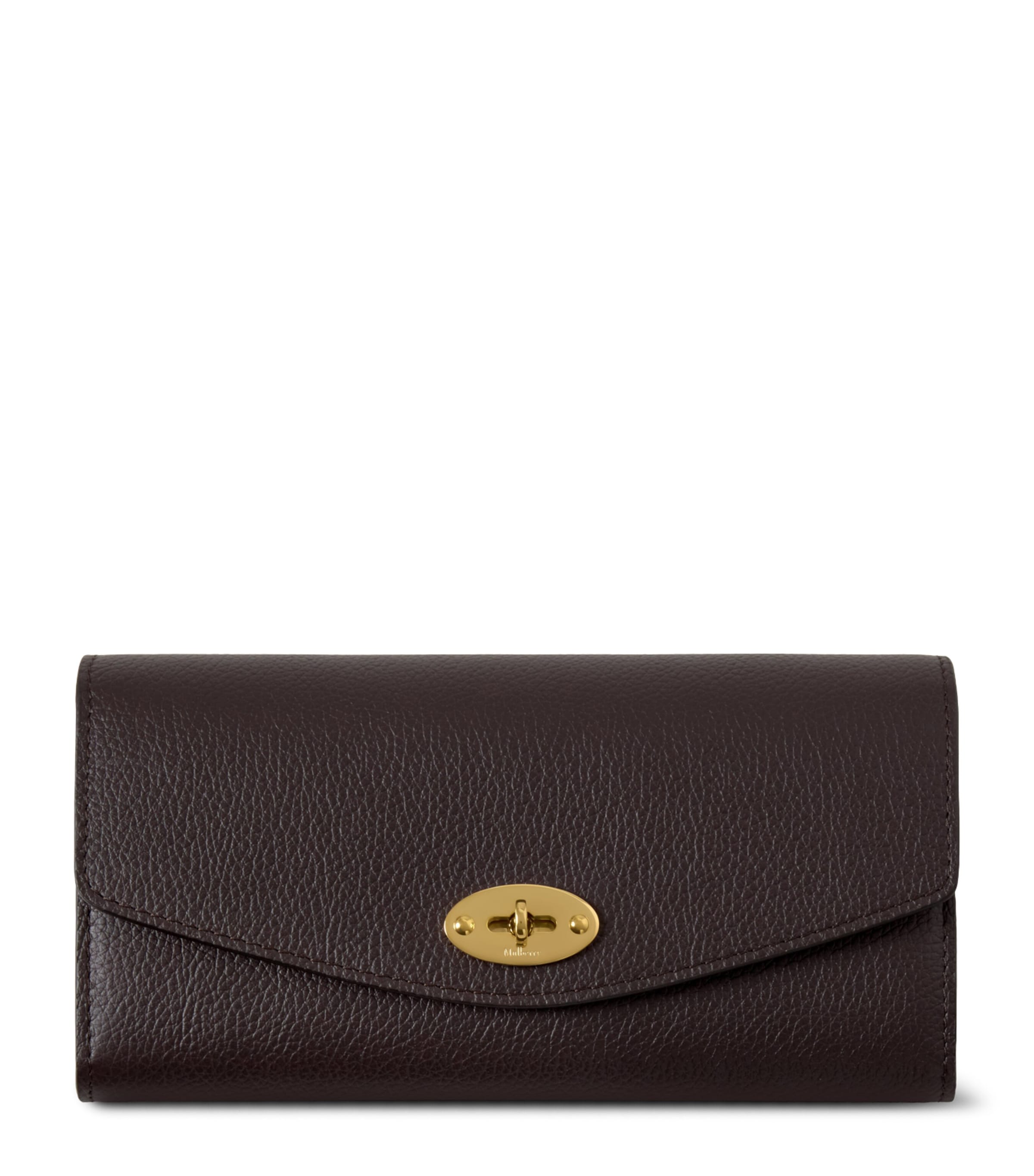 Mulberry Leather Darley Wallet In Black