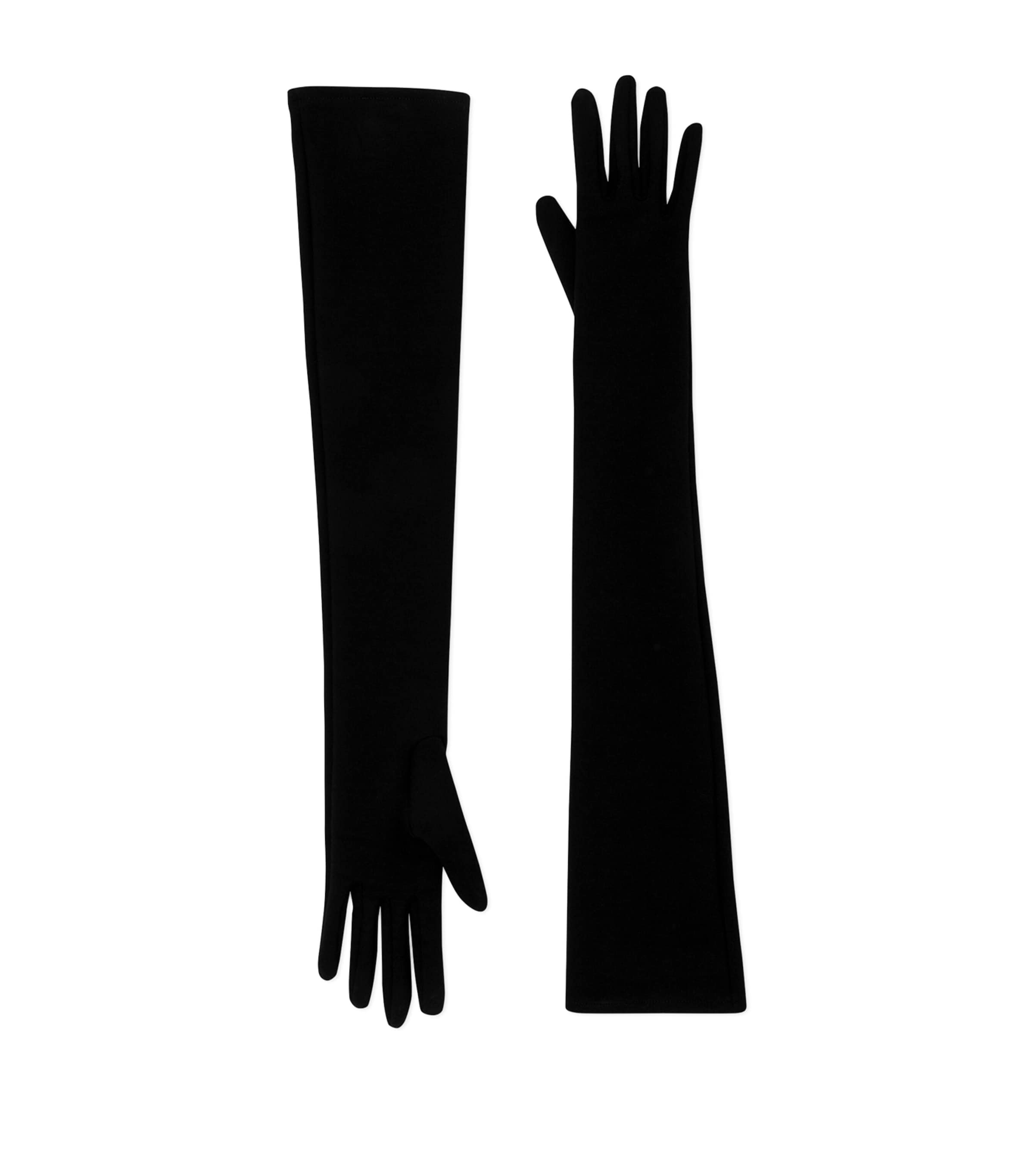 Dolce & Gabbana Long Jersey Gloves