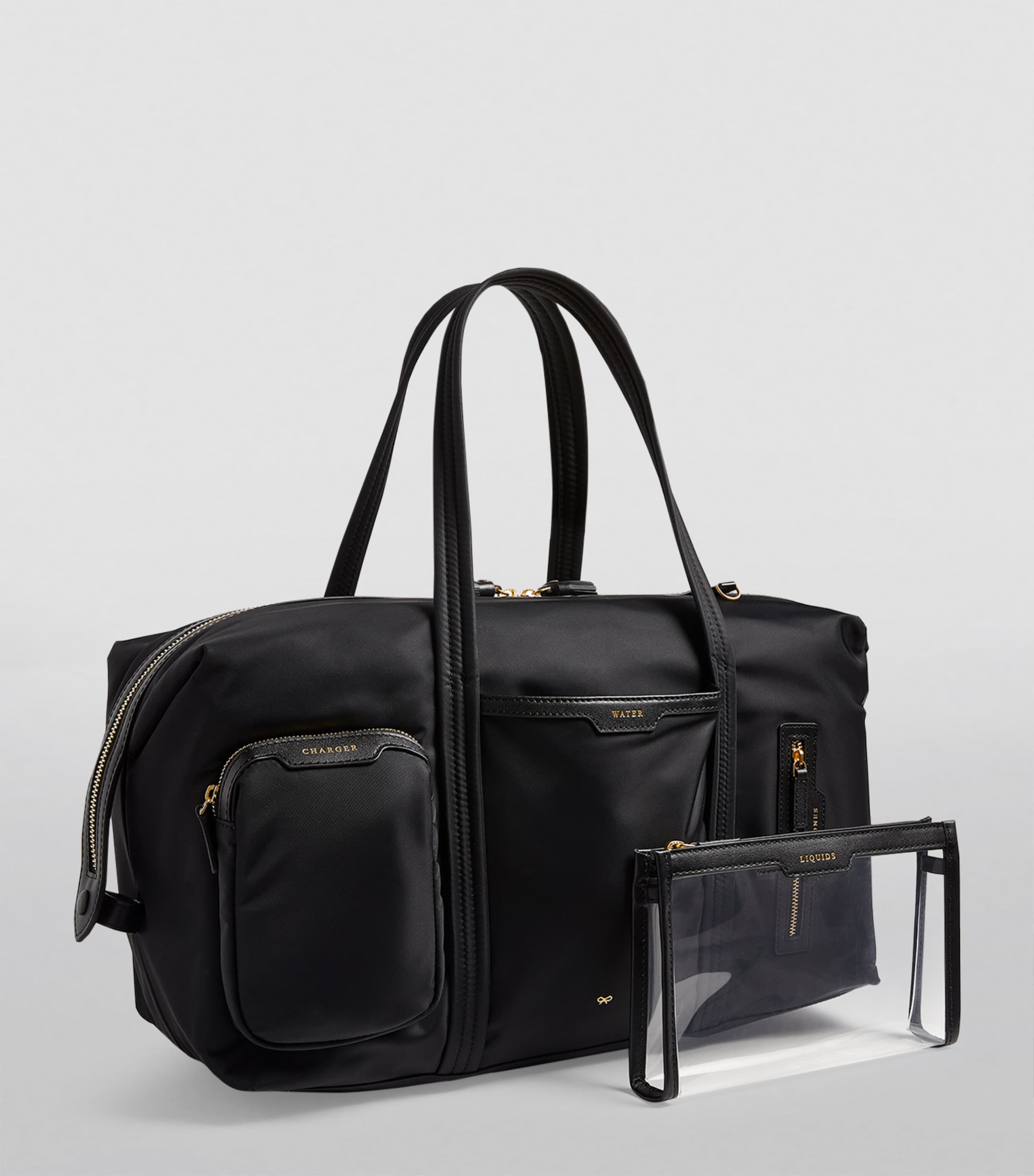 Anya Hindmarch In-Flight Tote Bag Black Image 3