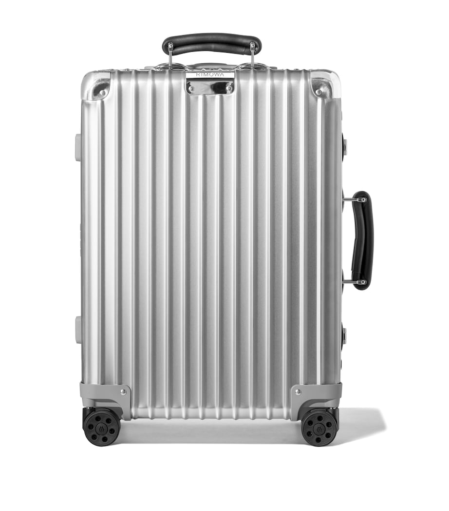 Aluminium Classic Cabin Suitcase (55cm) SILVER Image 1
