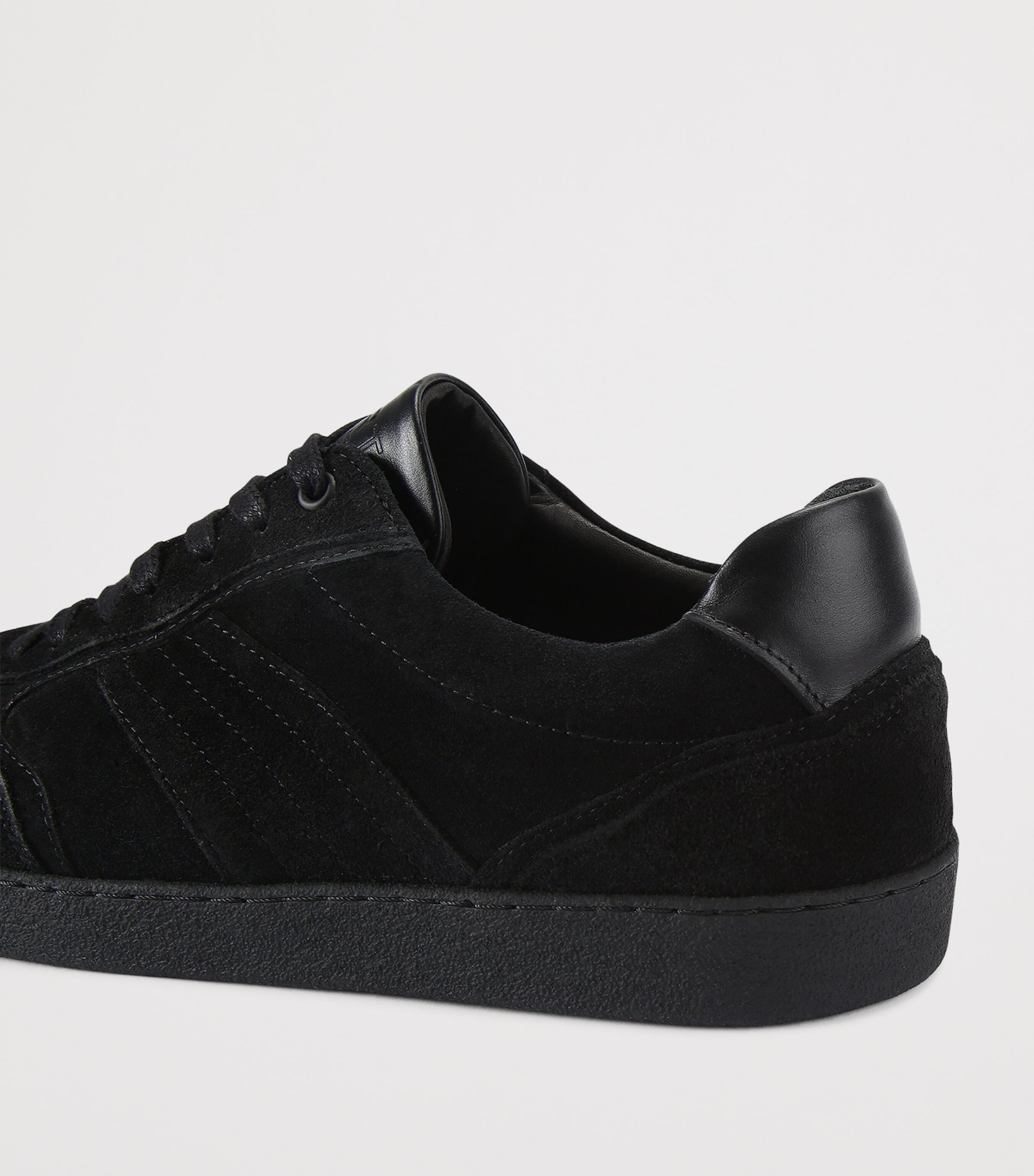 Suede Lloyd Drench Sneakers BLACK Image 3
