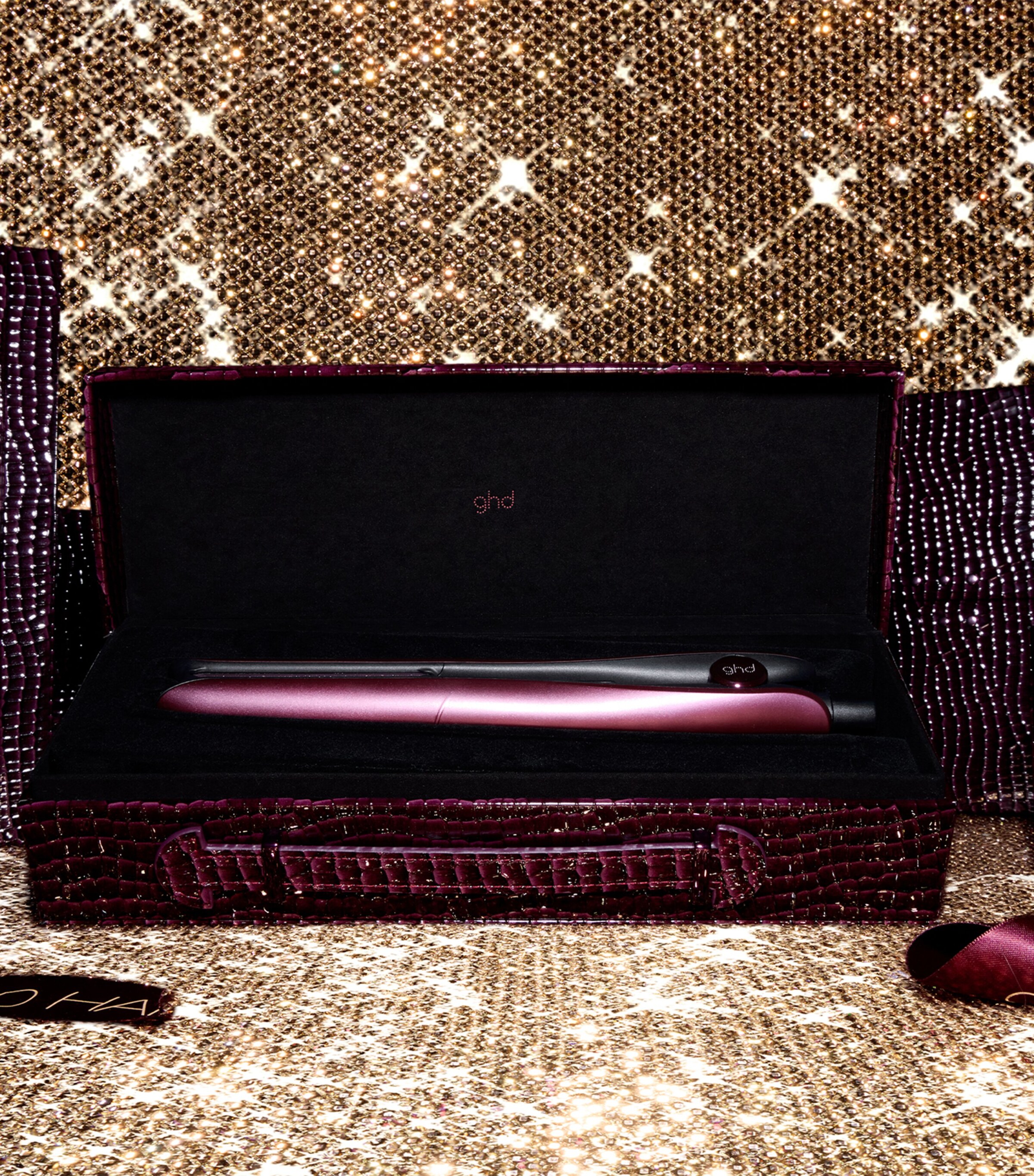 Cherry Chic Gold Hair Straighteners NO COLOUR Image 3