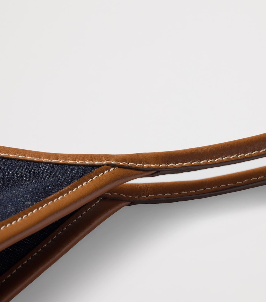 Miu Miu Denim Ivy Tote Bag Image 7