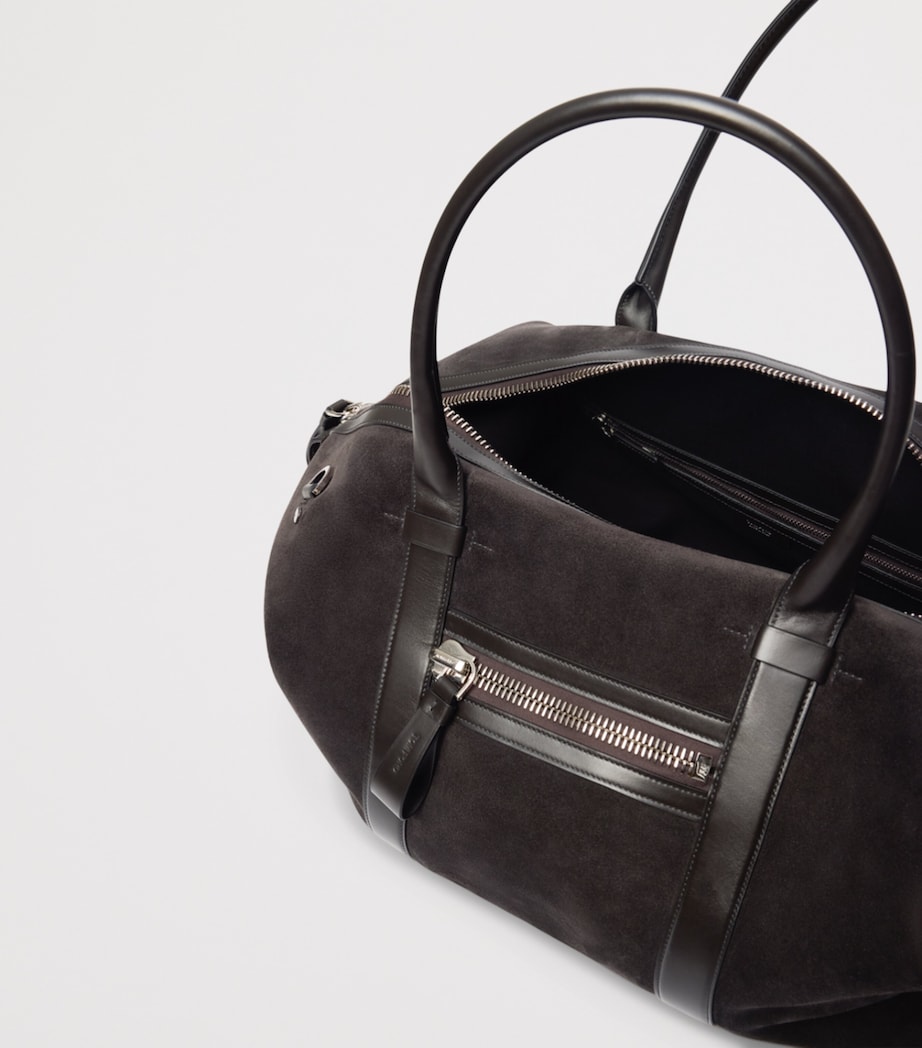 TOM FORD Large Leather Duffle Bag Tcq Image 5