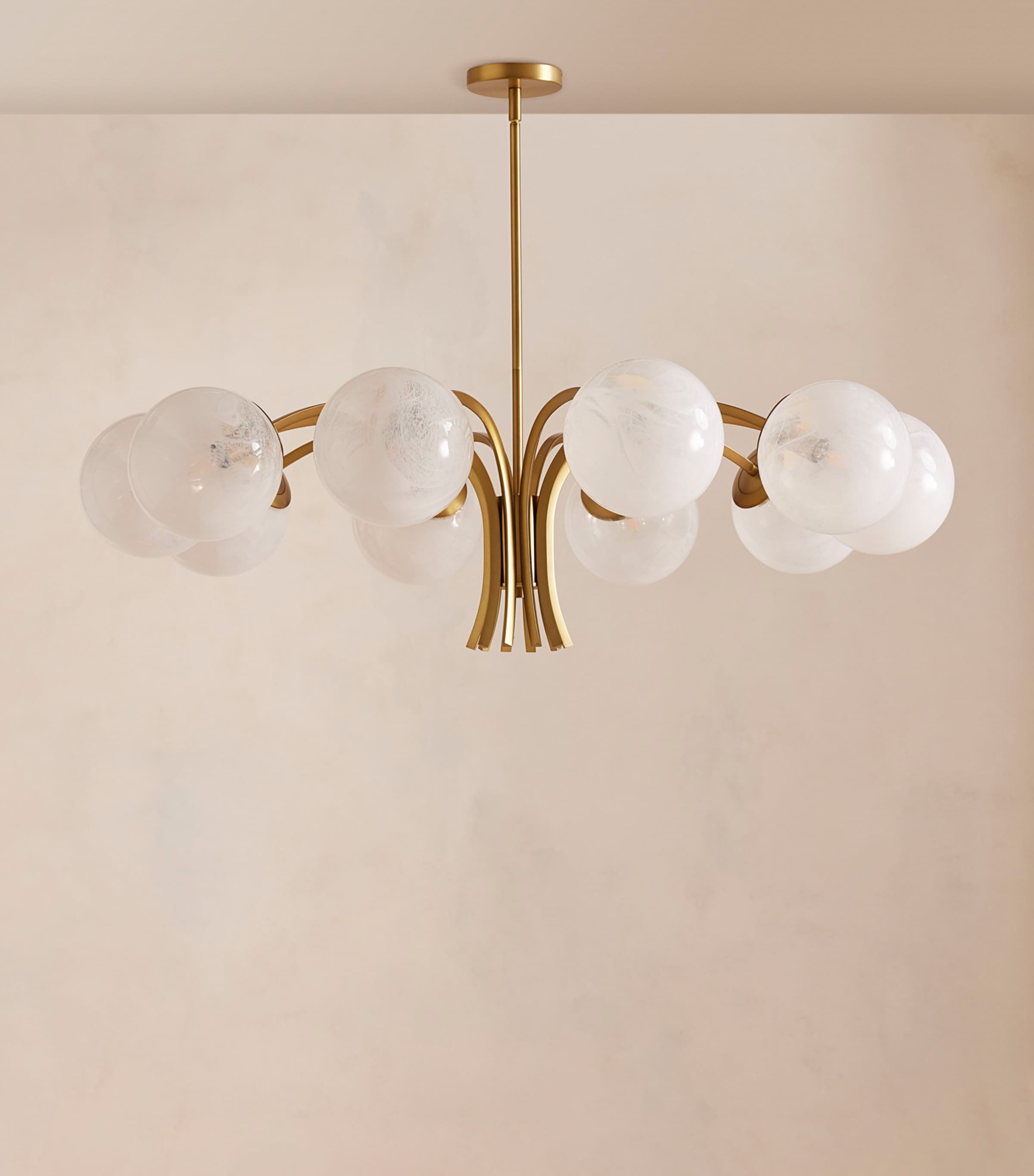 Soho Home Kai Chandelier Neutral Image 2