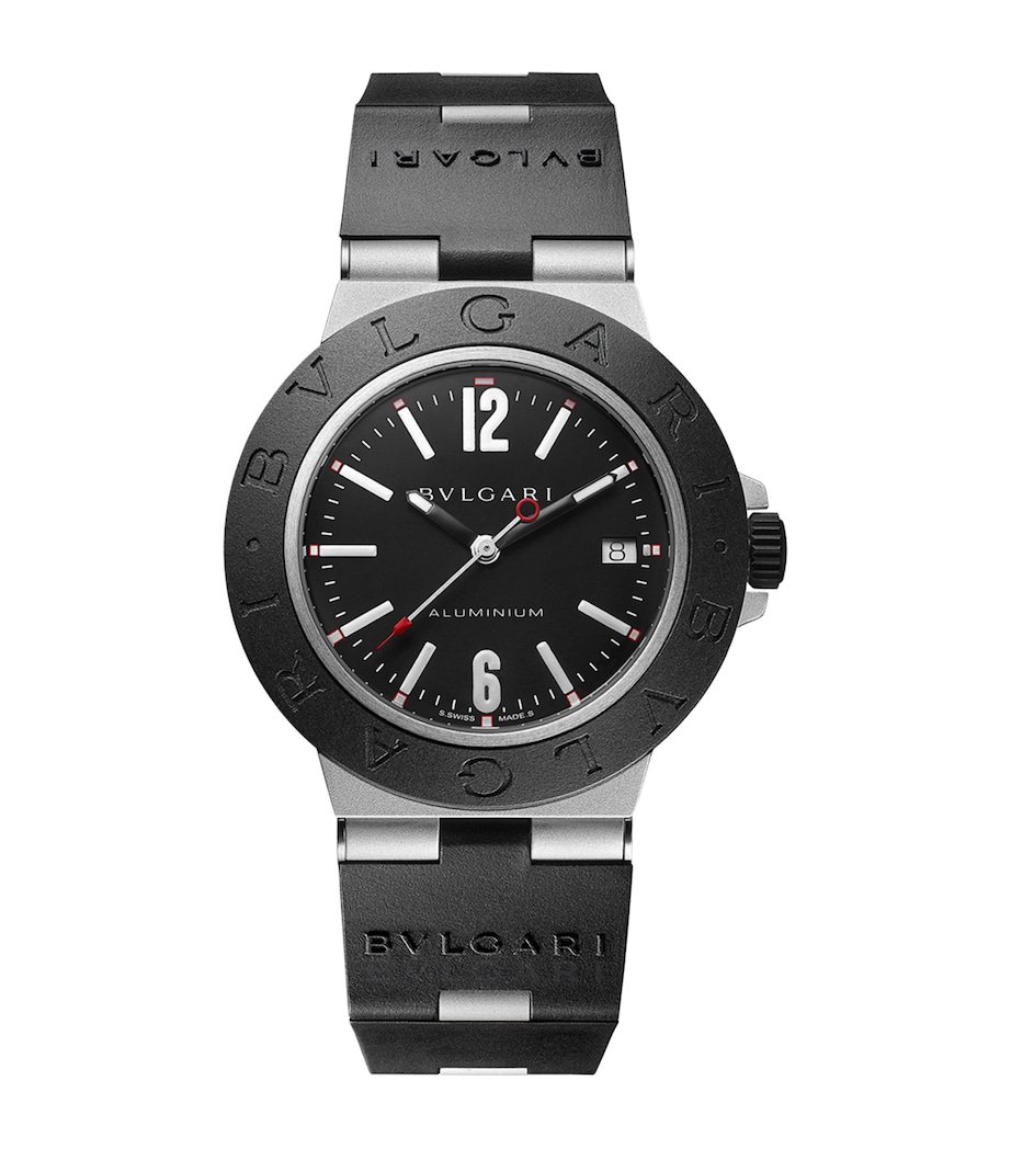 BVLGARI Aluminium Titanium Watch 40mm BLACK Image 1