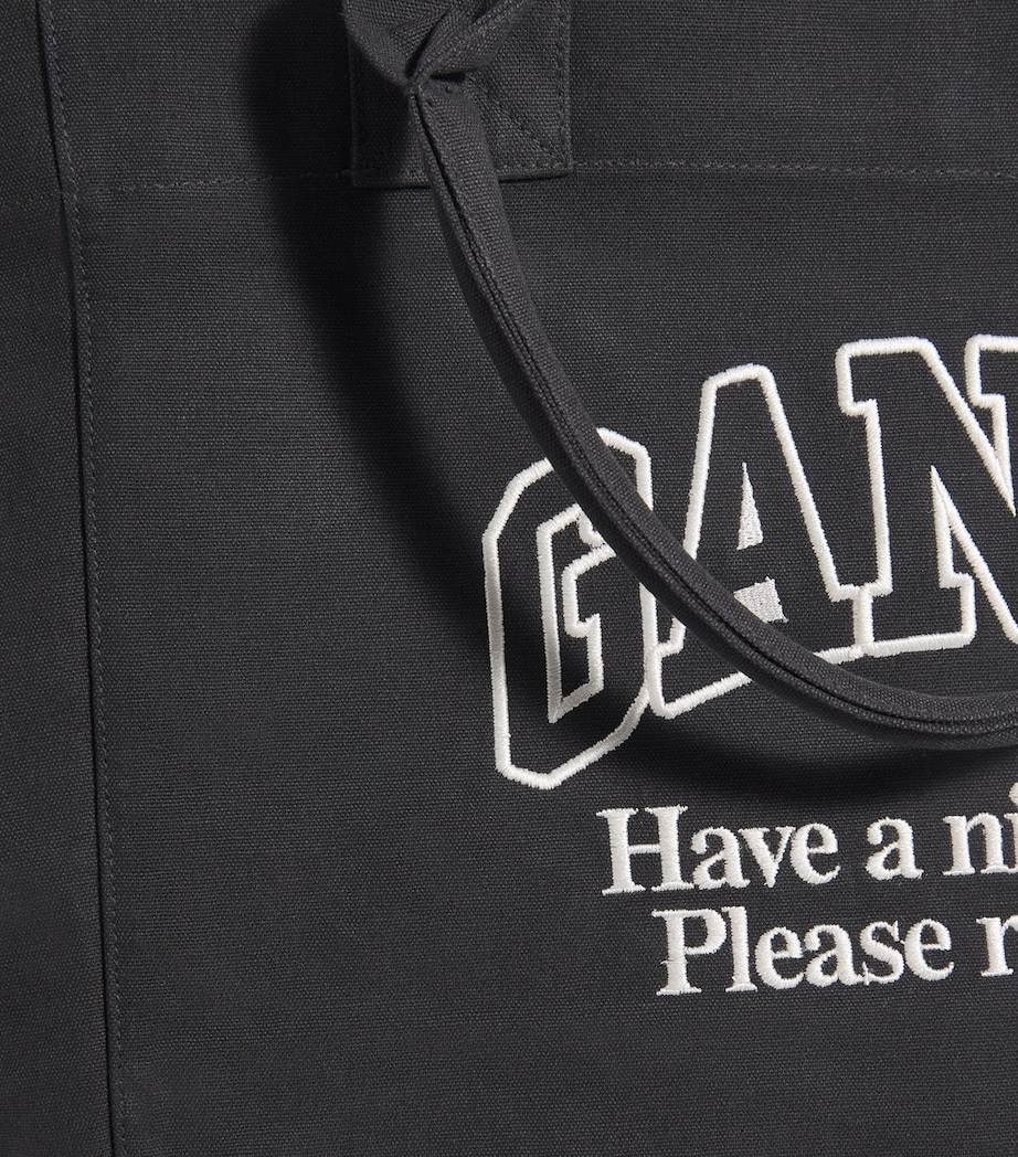 XXL Recycled Cotton Tote Bag 252 PHANTOM Image 4