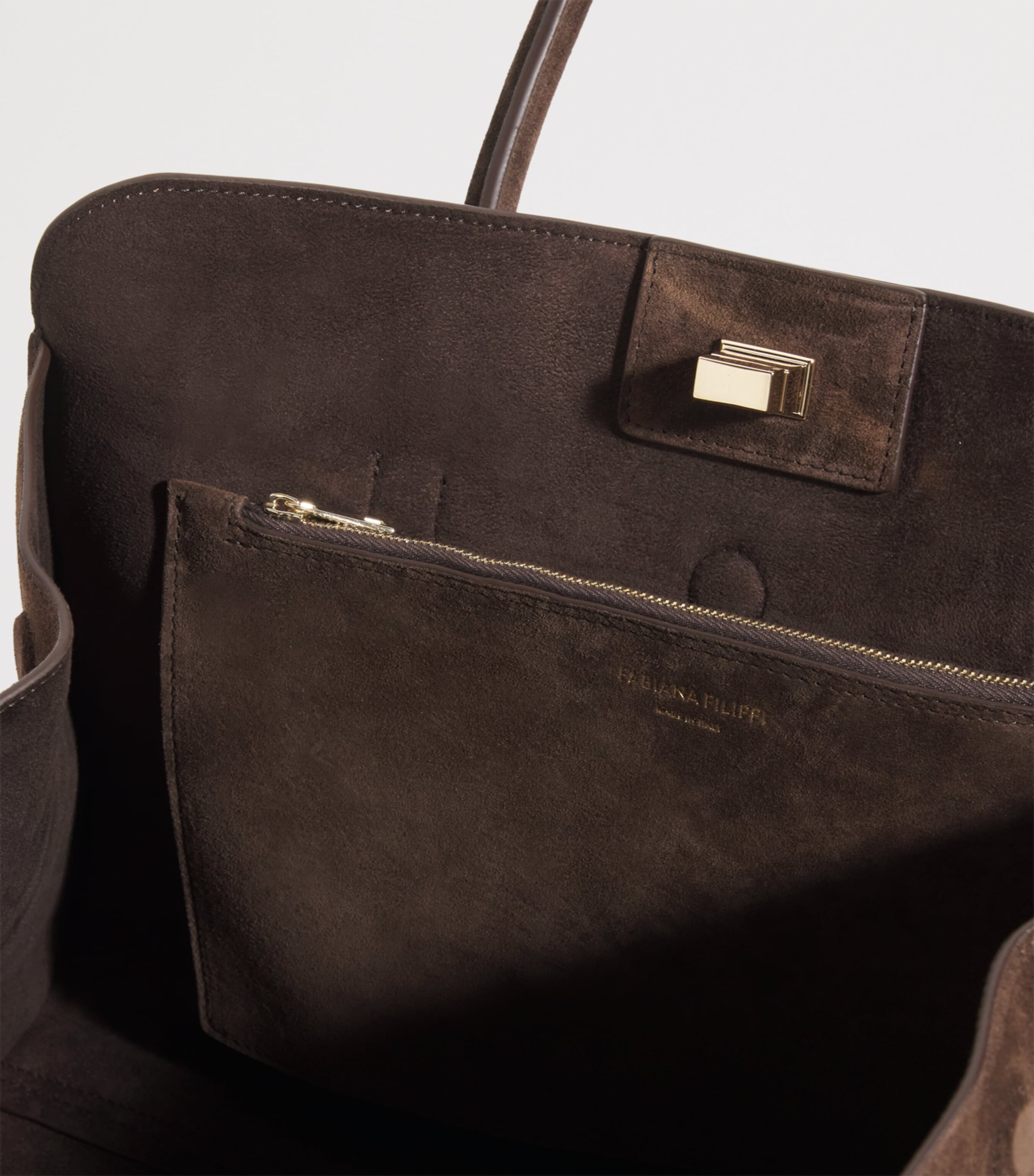 ★関税込み★ FABIANA FILIPPI TOP HANDLE BAG Fabiana Filippi Suede Top-Handle Bag | Harrods US