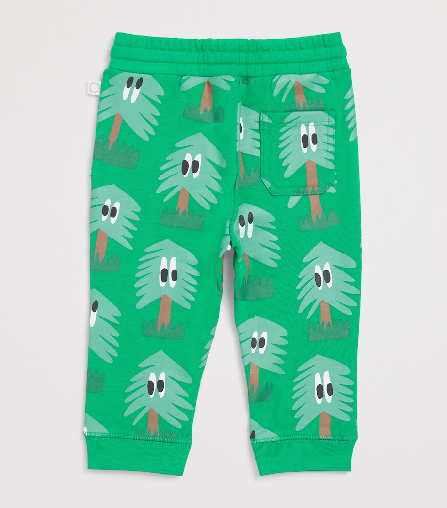 Cotton Tree Print Sweatpants (3-36 Months) 712MCVERDE/I Image 2