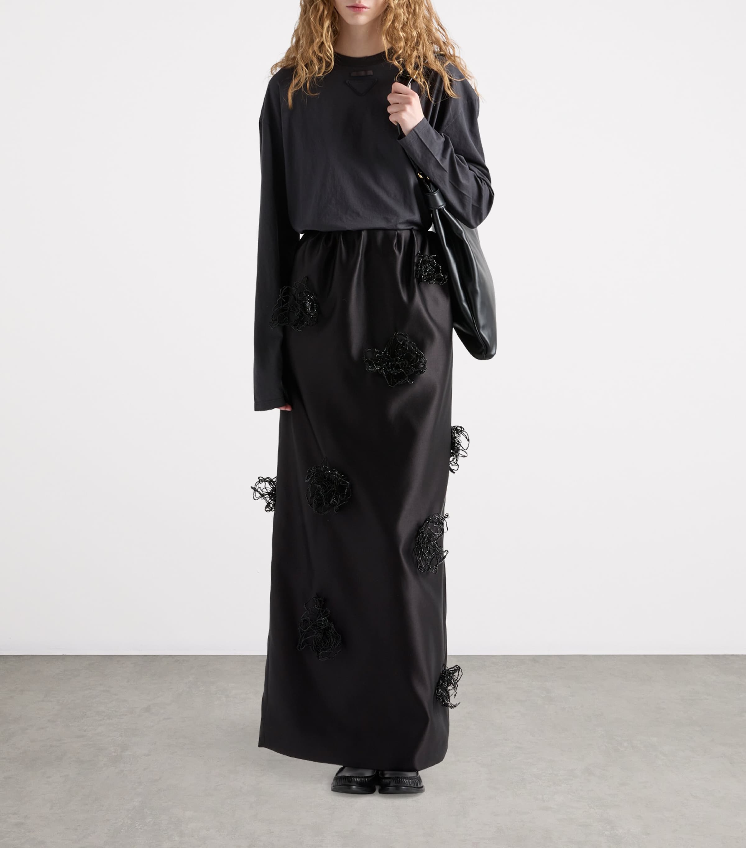 Cotton Distressed T-Shirt F0112 Image 2