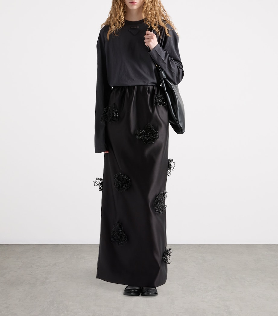 Cotton Distressed T-Shirt F0112 Image 2