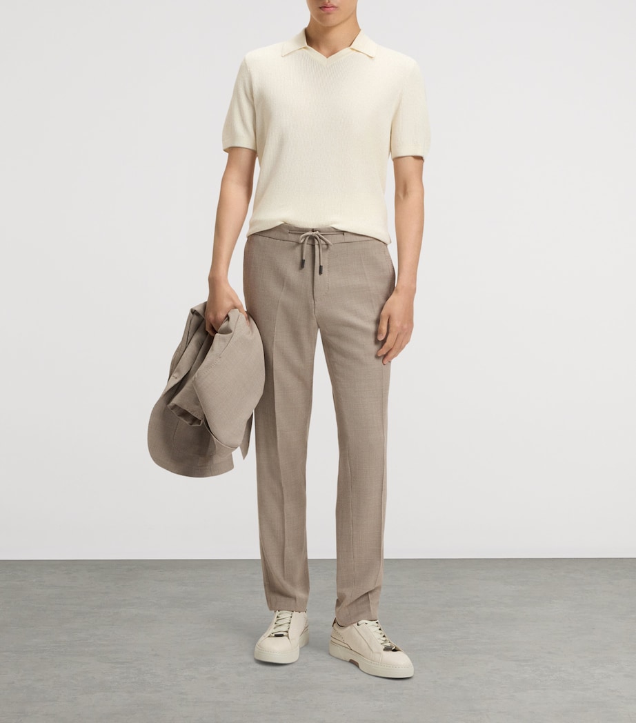 Silk-Cotton Polo Shirt 118 Image 4