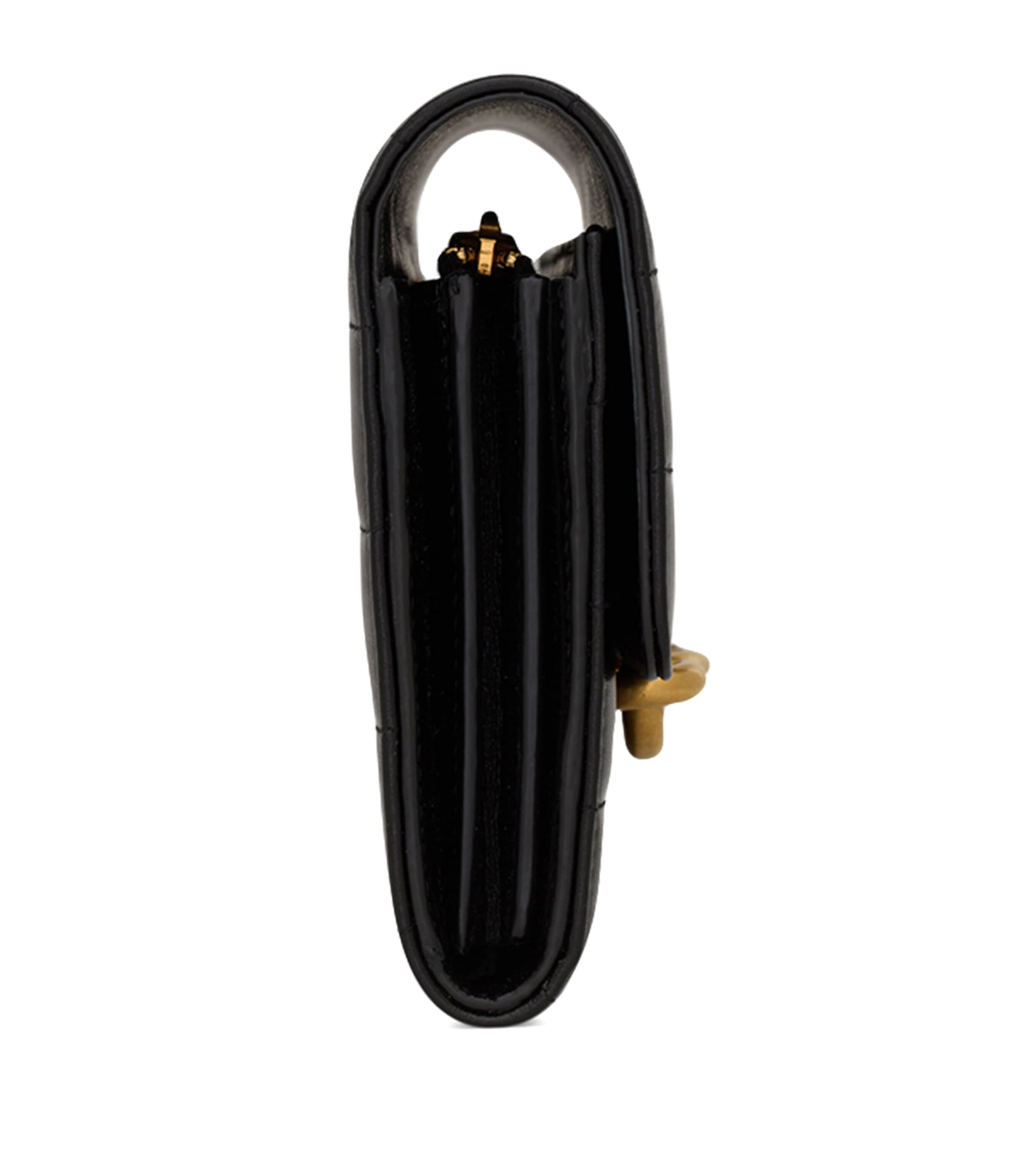 Leather Matelassé Maillon Wallet 1000 Image 3