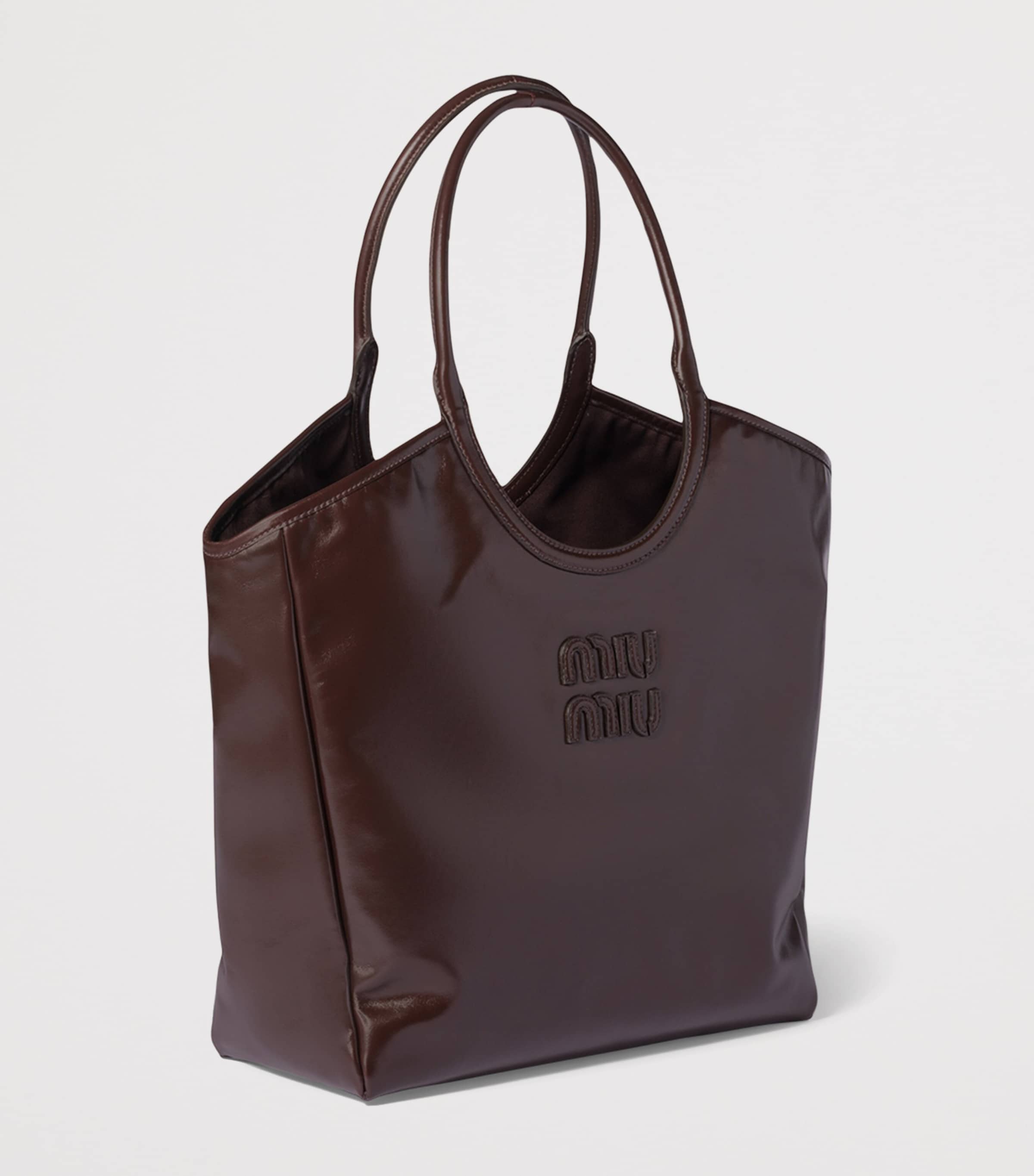 Patent Leather Ivy Tote Bag F0003 Image 3