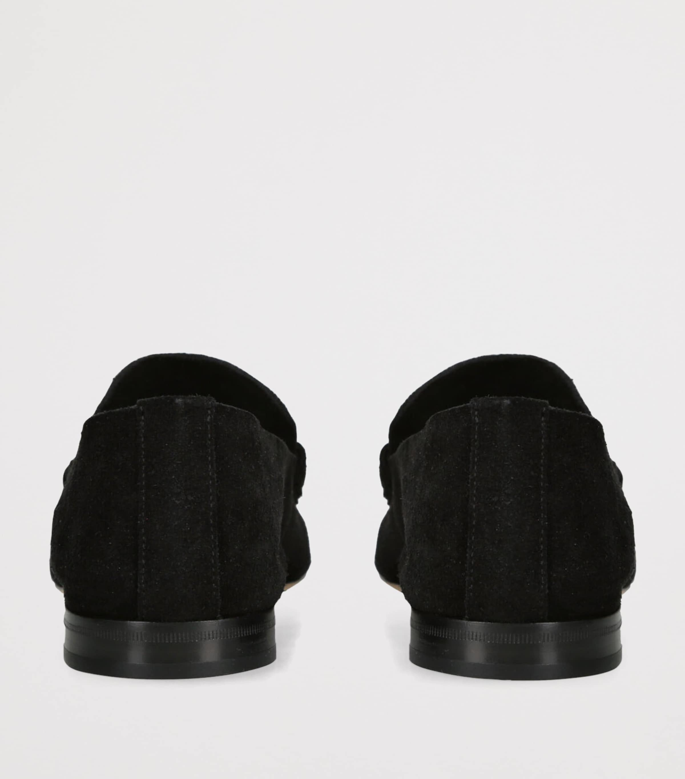 Soft Suede Loafers BLACK Image 2