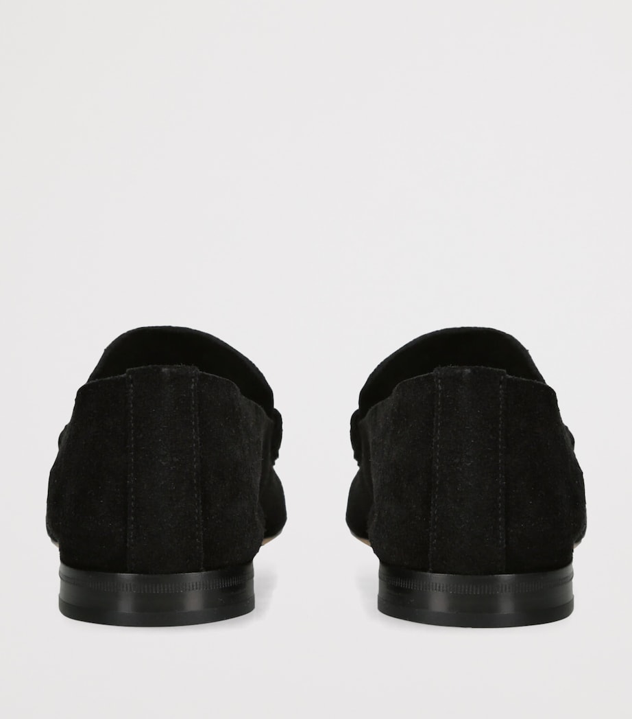 Soft Suede Loafers BLACK Image 2