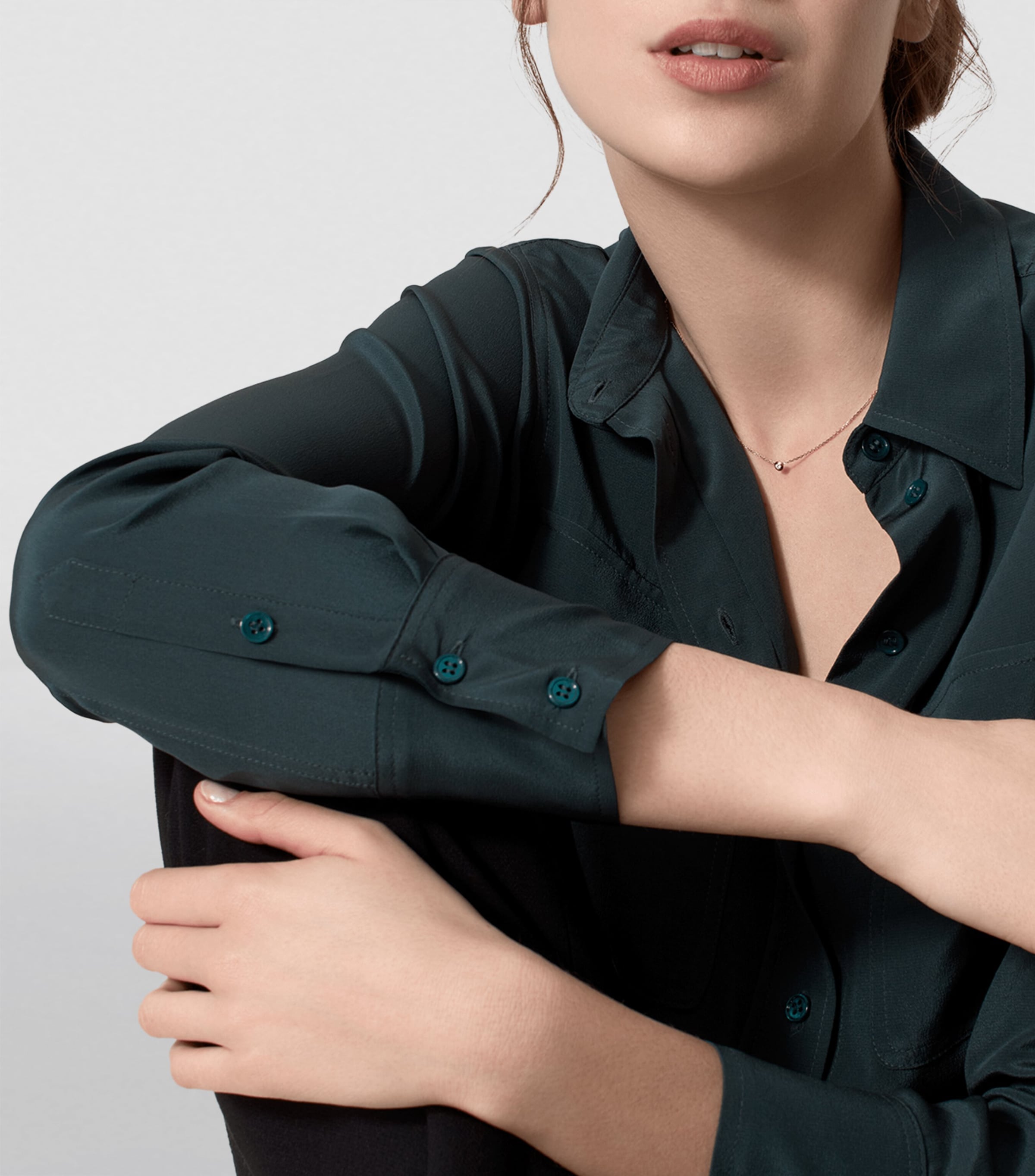 Extra-Small Yellow Gold and Diamond Cartier d'Amour Necklace YELLOW GOLD Image 2