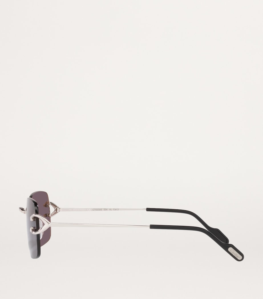 Cartier Rectangular Sunglasses Image 3