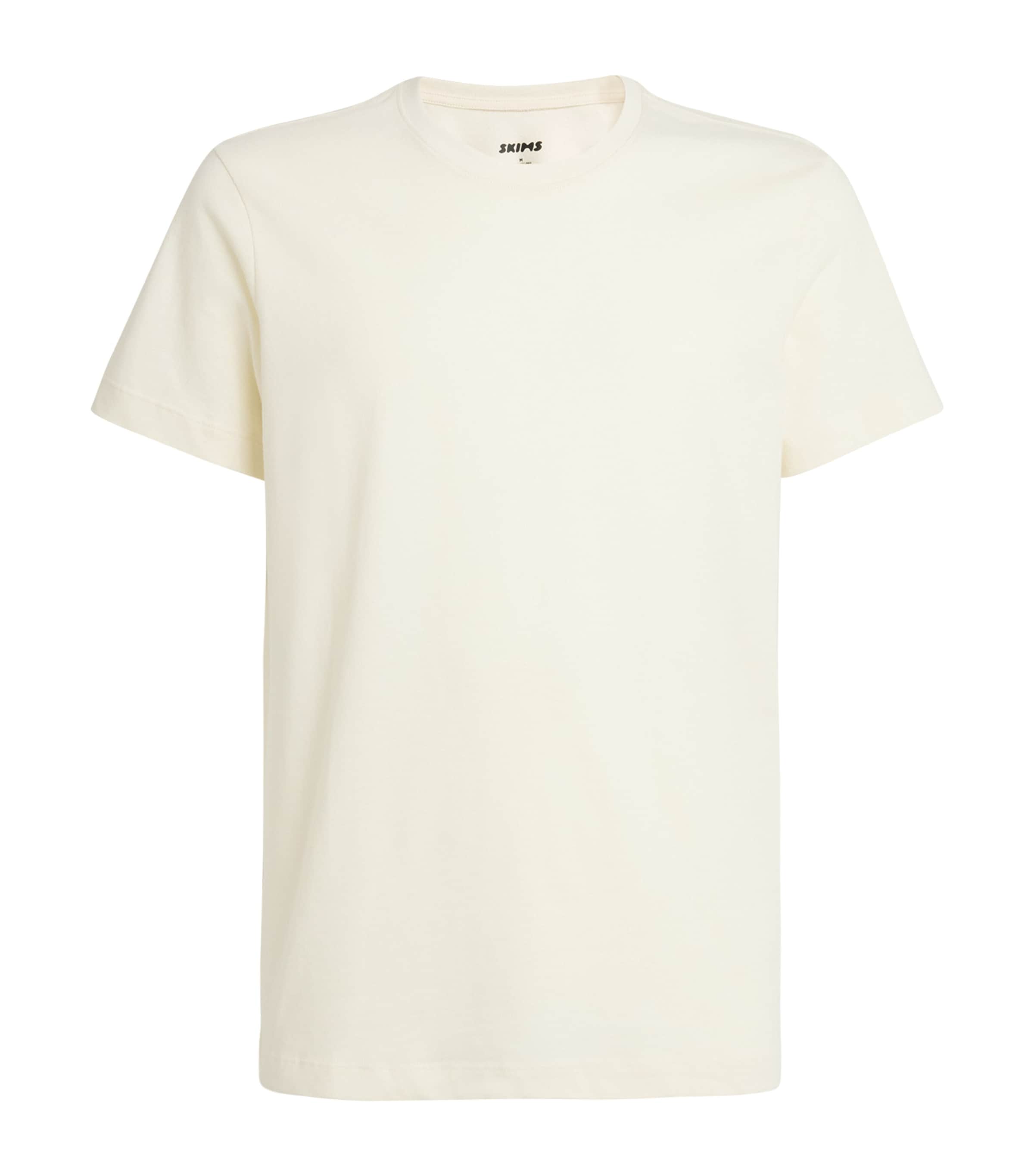 Cotton T-Shirt ECRU Image 1