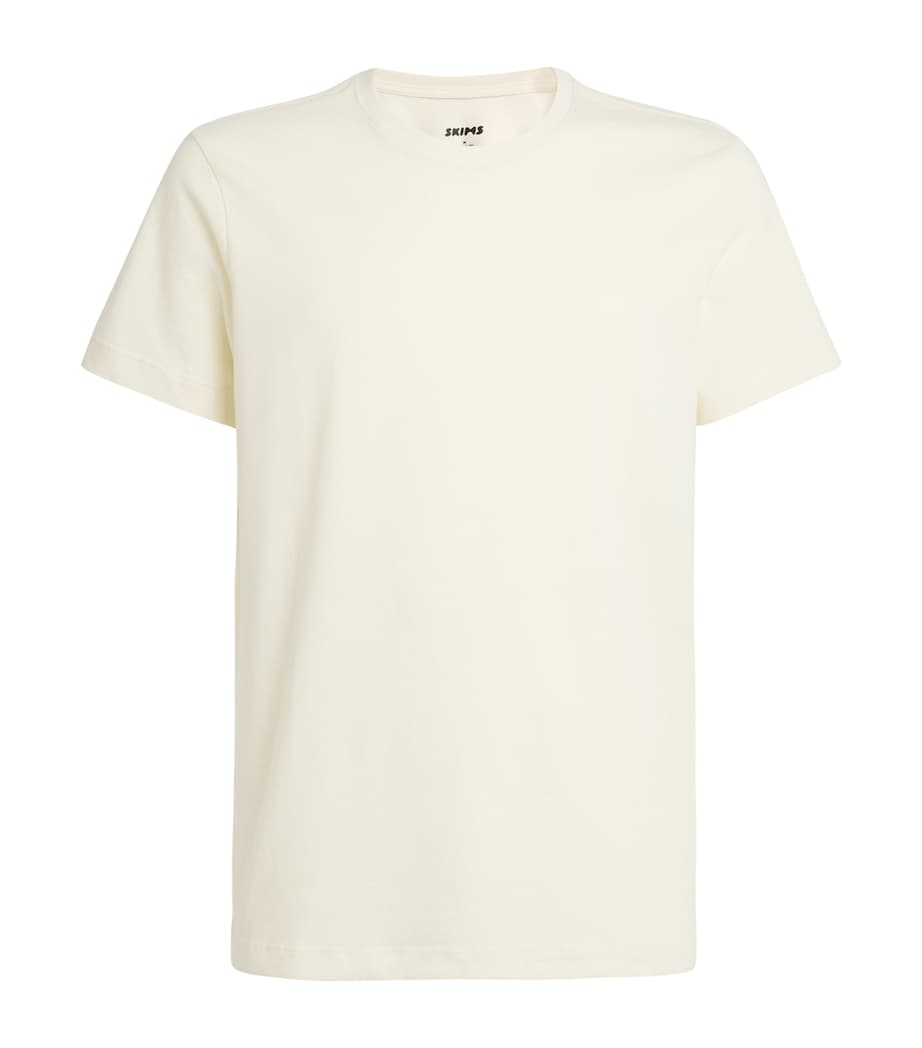 Cotton T-Shirt ECRU Image 1