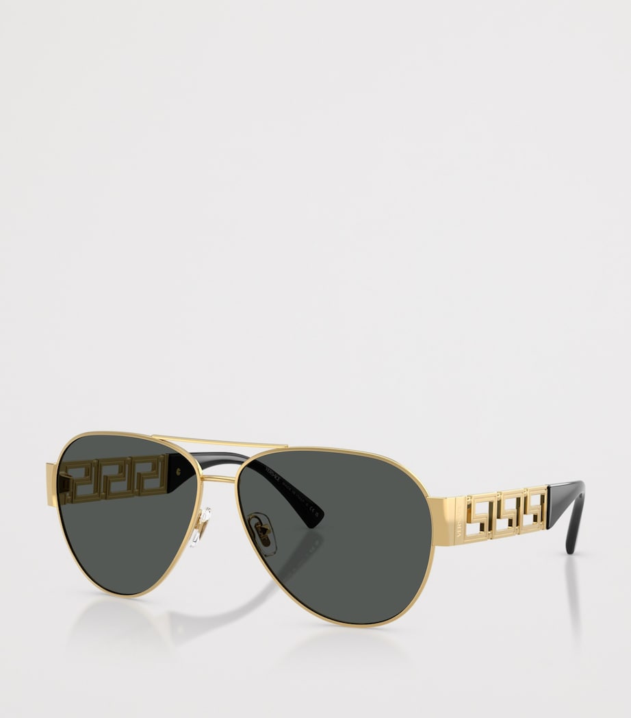Versace Metal VE2289 Pilot Sunglasses Image 2