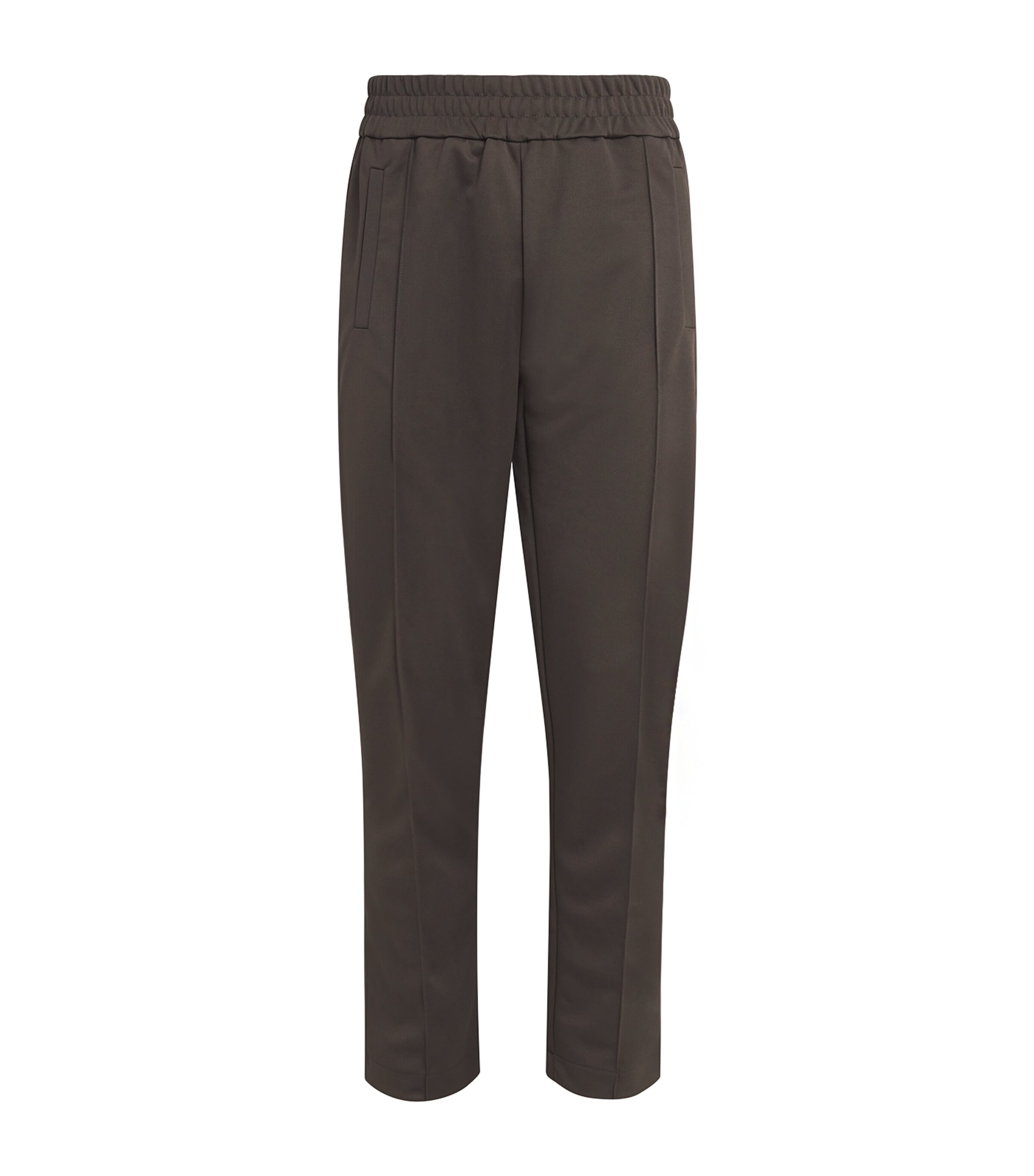 Palm Angels Mens Logo Track Trousers Vintage Black Image 1