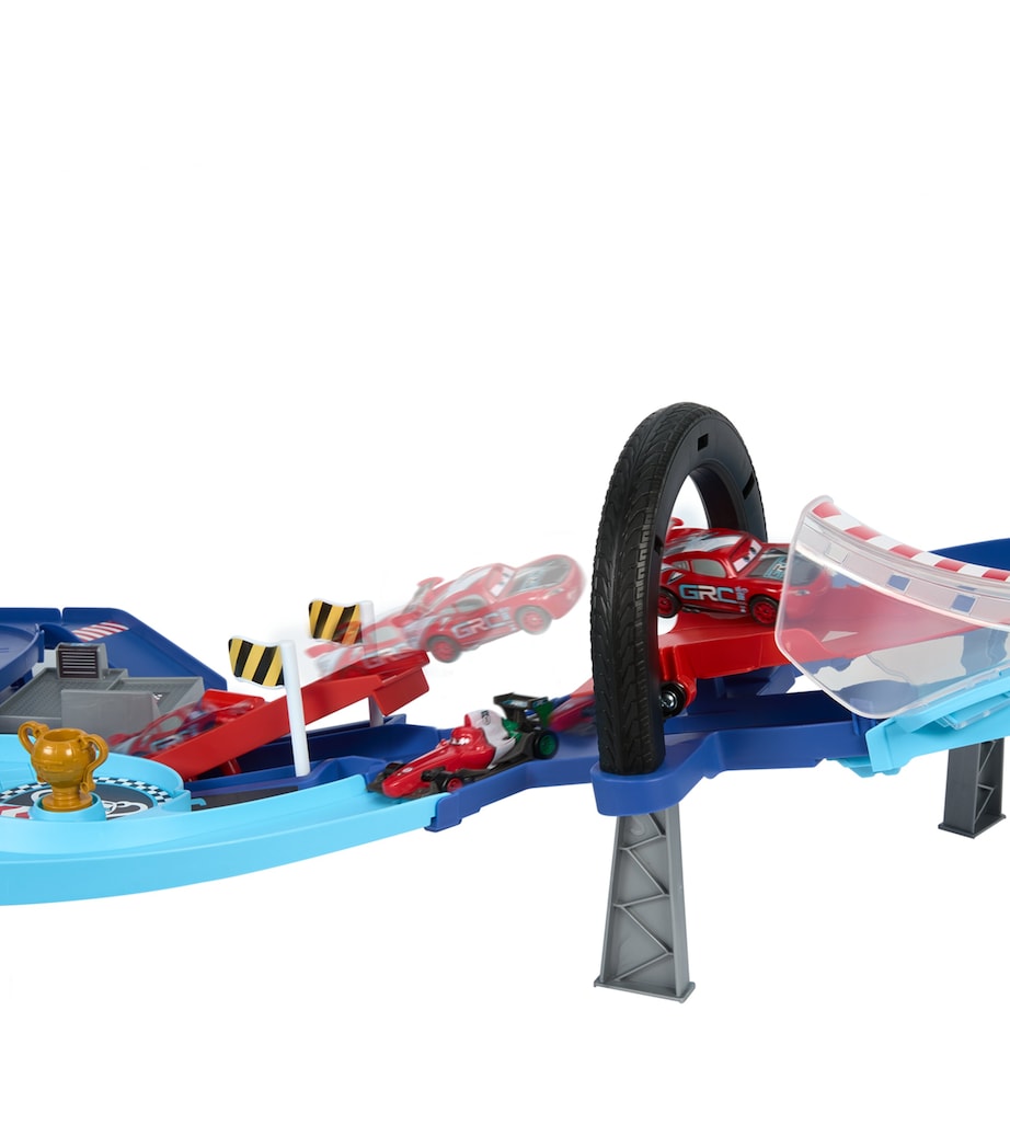 Global Racers Cup Jumping Raceway Playset MULTI Image 2