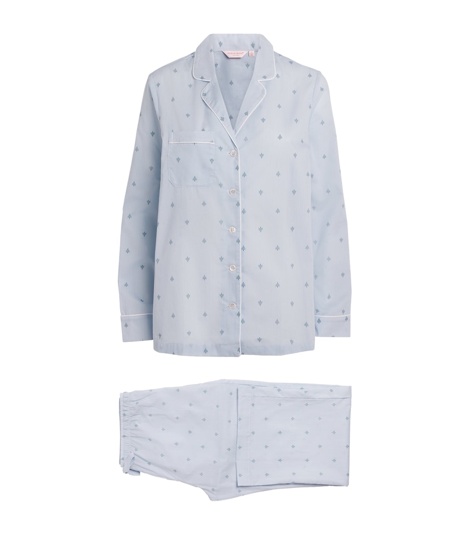 Cotton Nelson Pyjama Set 100 BLUE Image 1