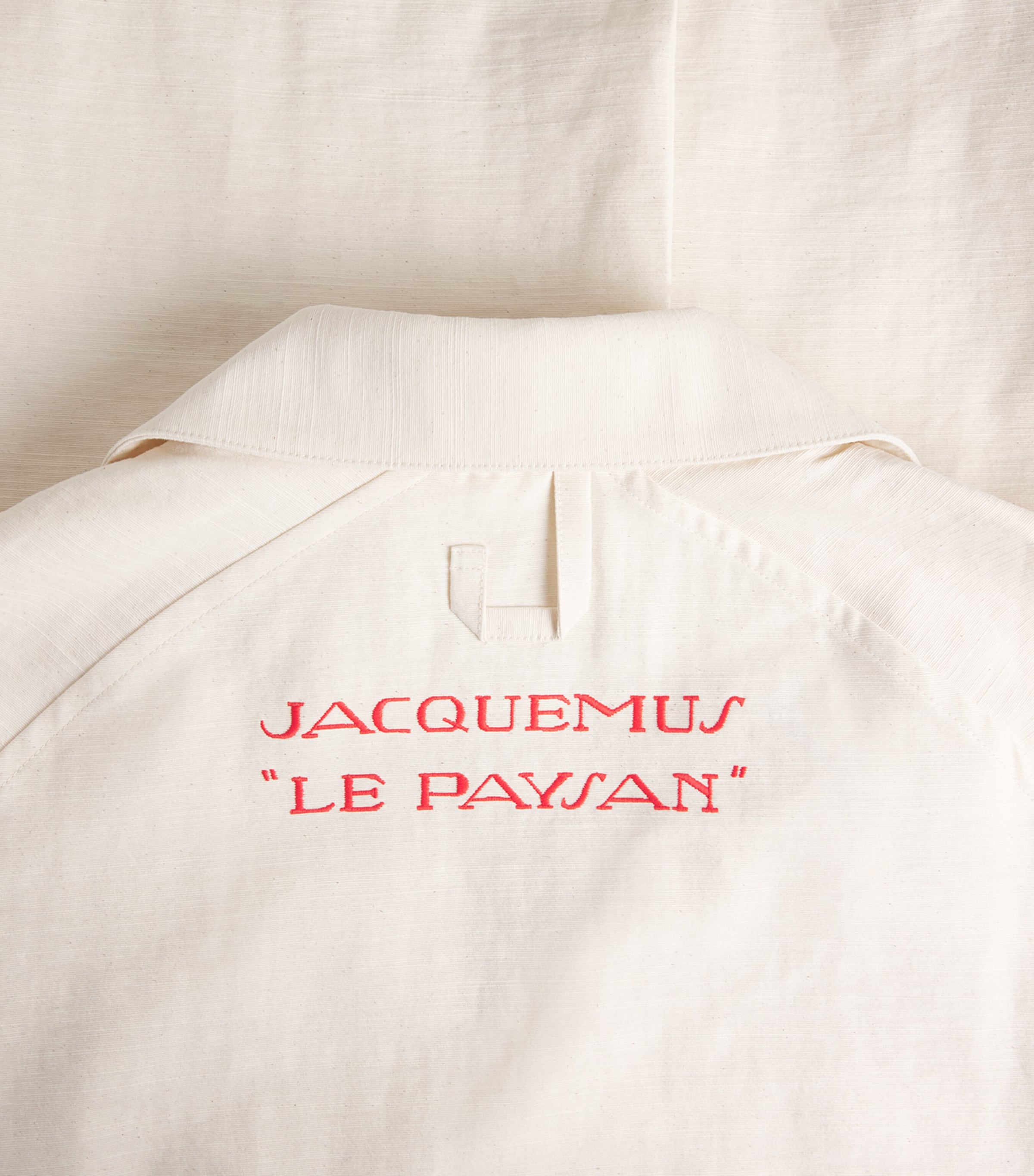 Cotton-Blend Camp-Collar Shirt OFF-WHITE-110 Image 2