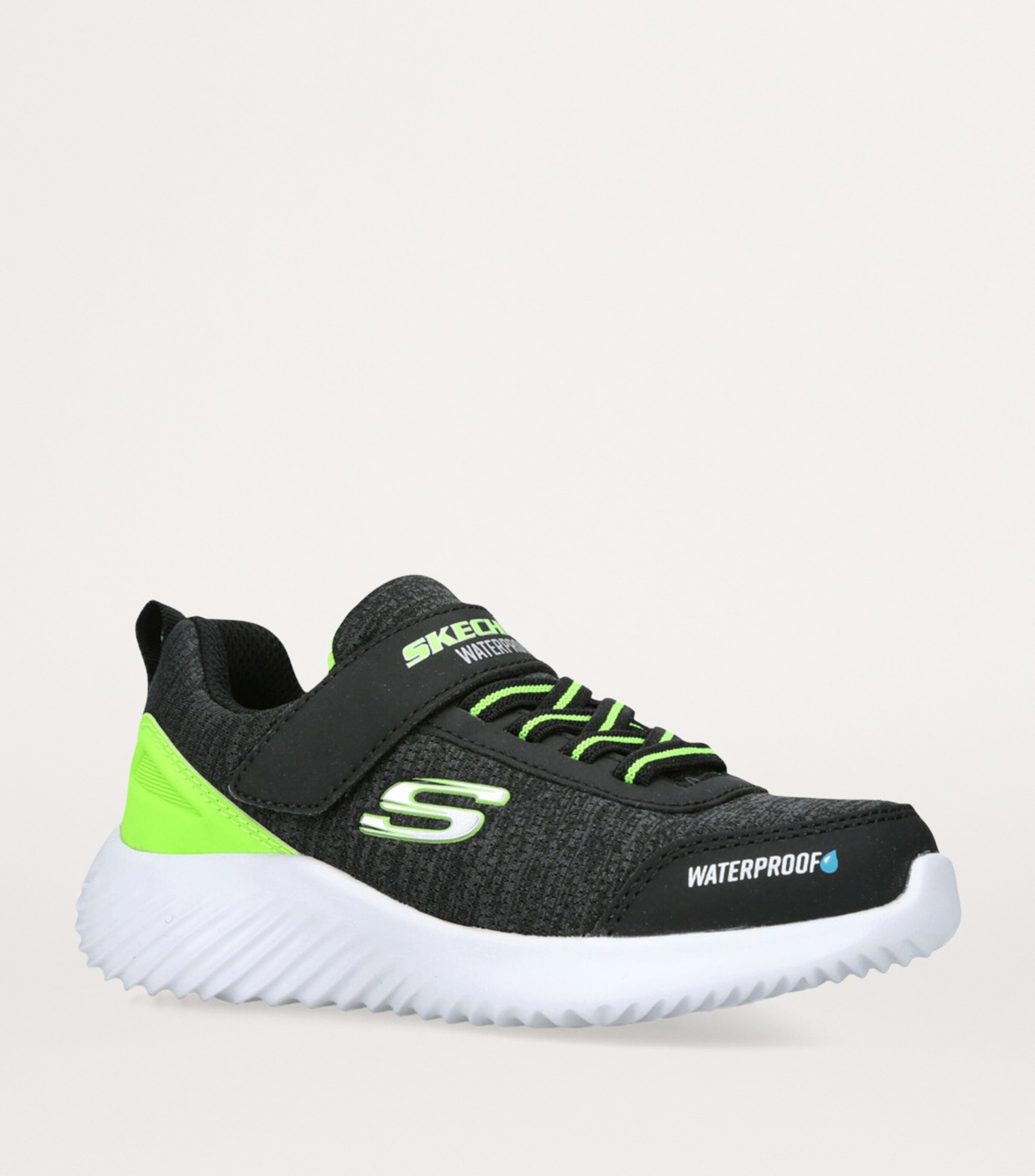 Skechers Waterproof Bounder Sneakers Black Image 3