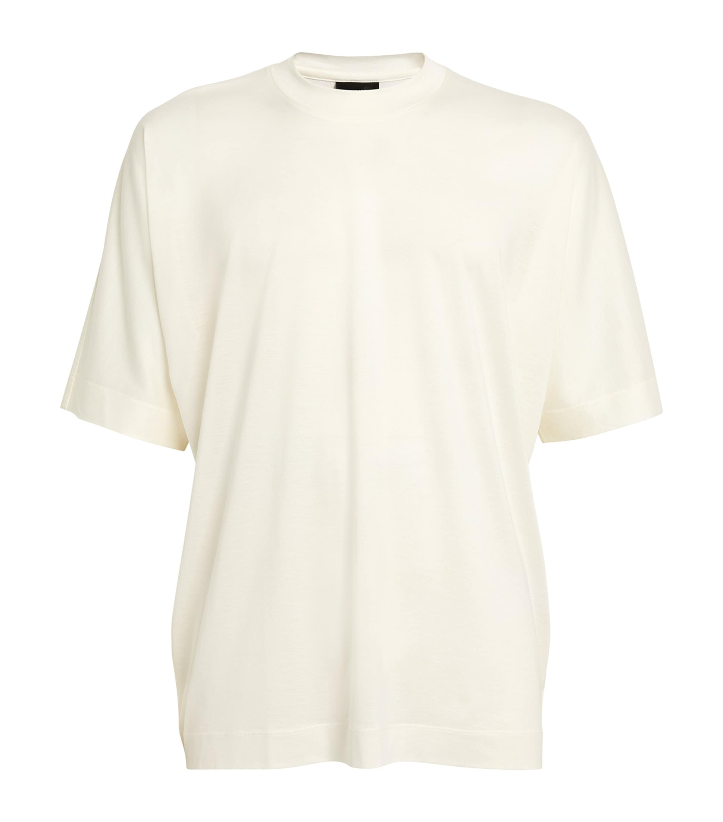 Emporio Armani Viscose Jersey T-shirt In White