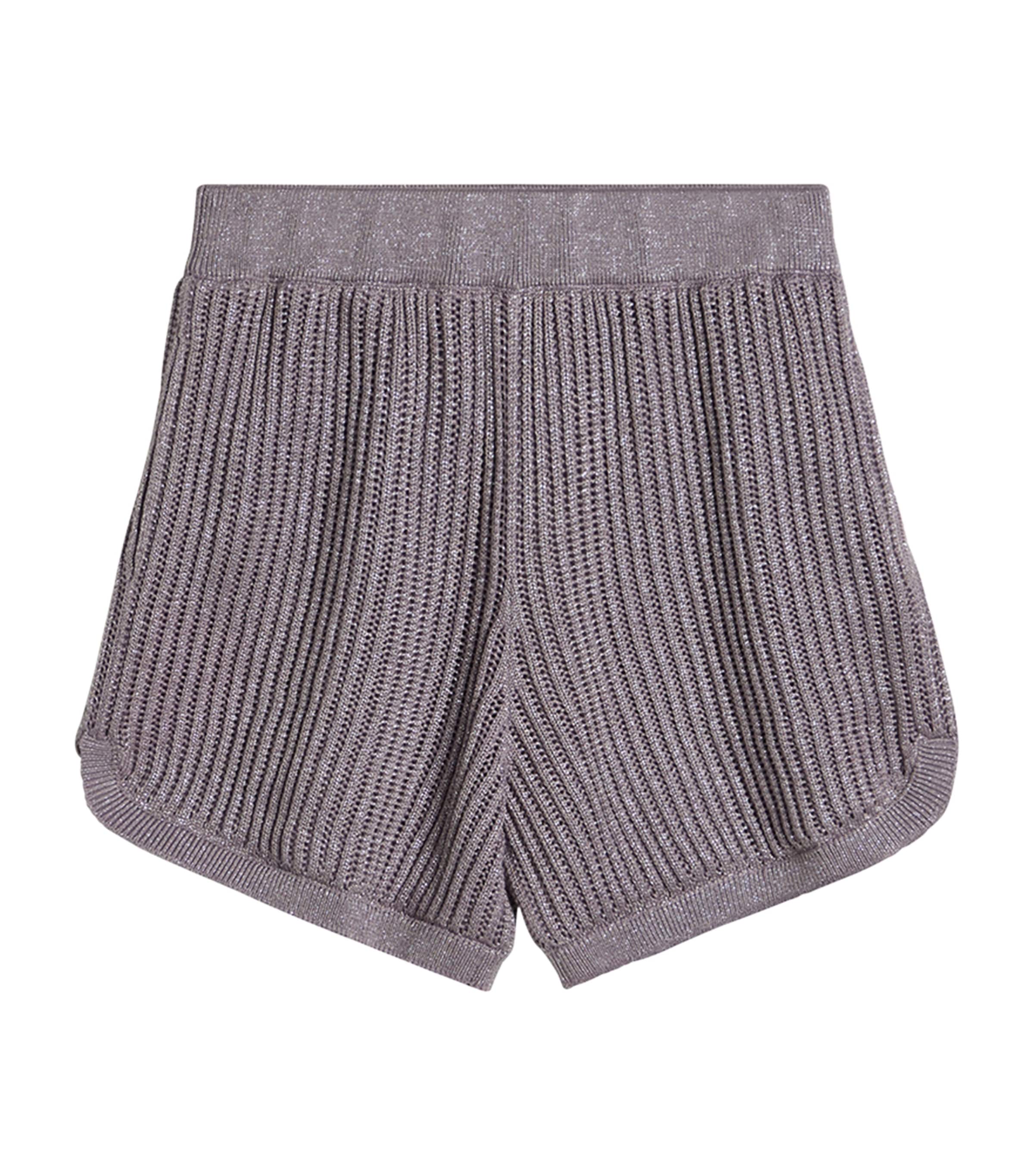 Brunello Cucinelli Cotton-blend Knit Shorts