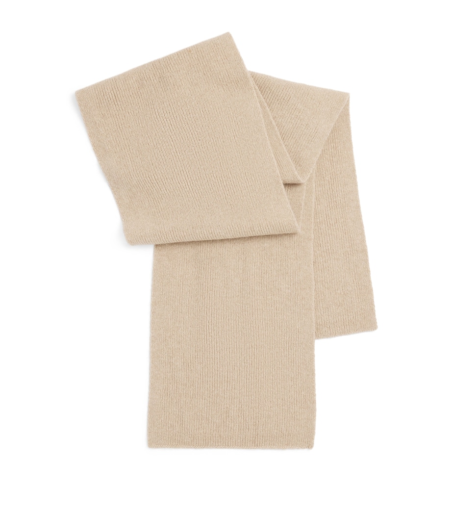 Lambswool Classic Scarf SAND Image 1