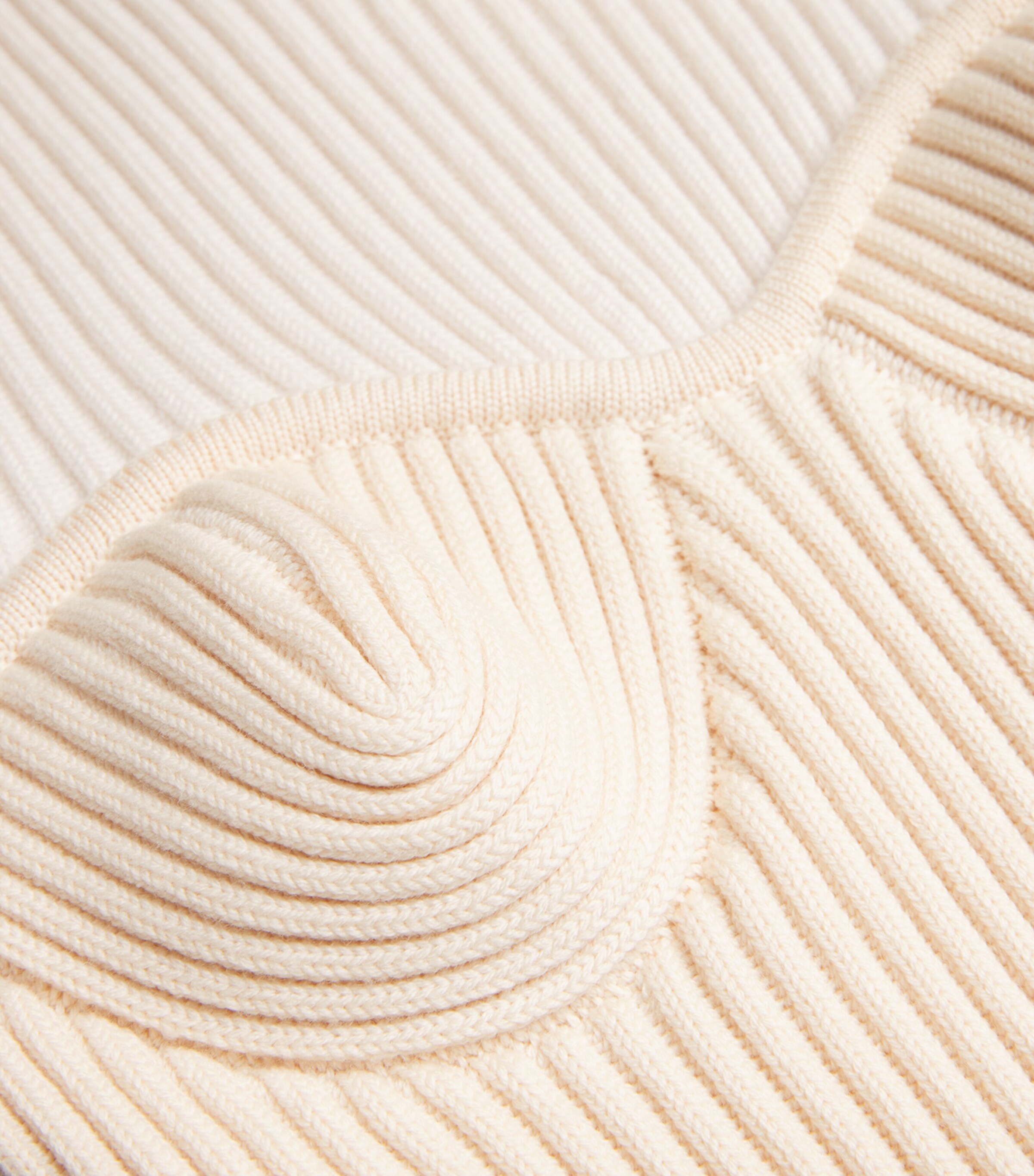 Jean Paul Gaultier Beige Wool-Blend Corset Sweater | Harrods US