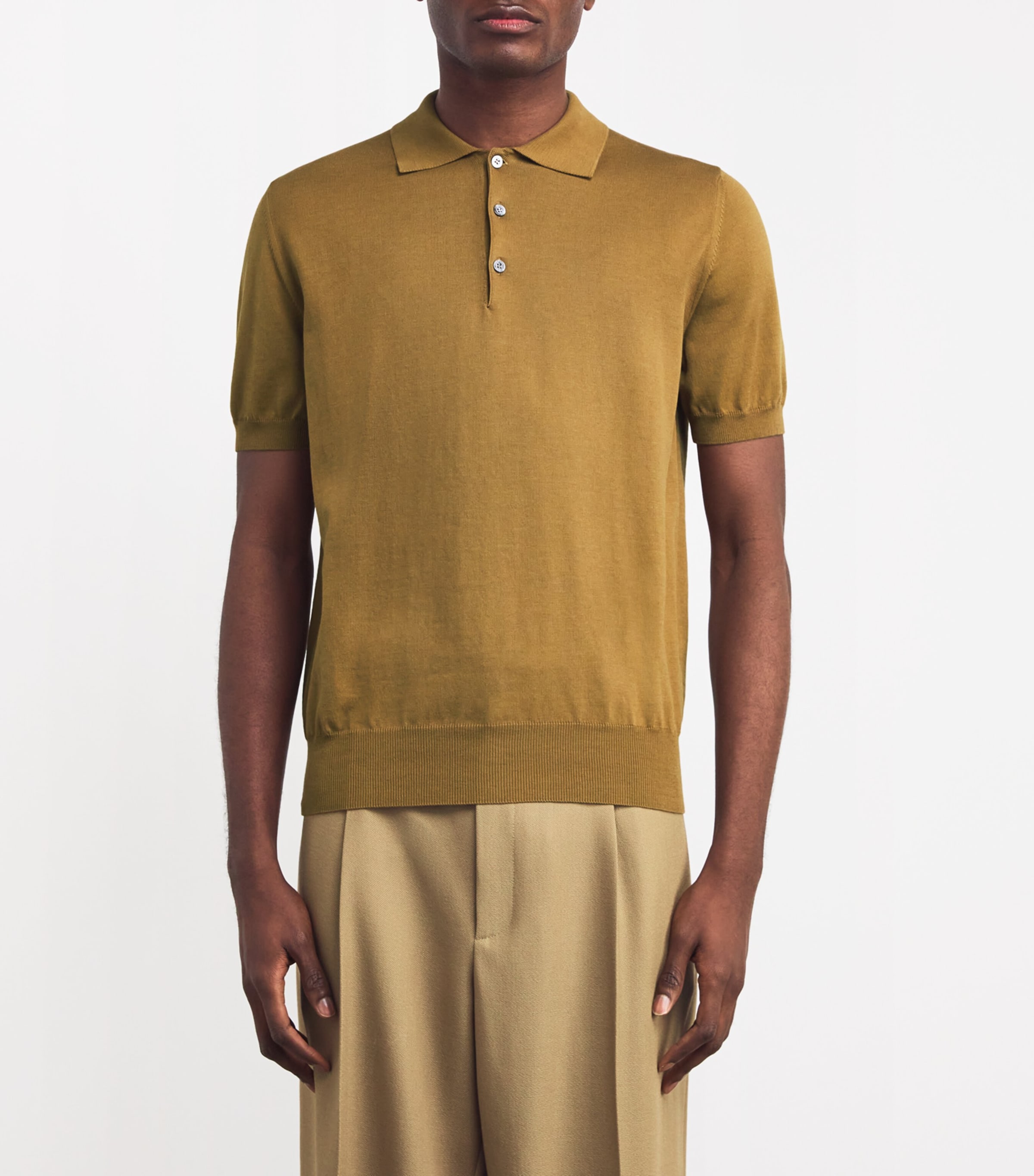 Cotton Polo Shirt 759 Image 3