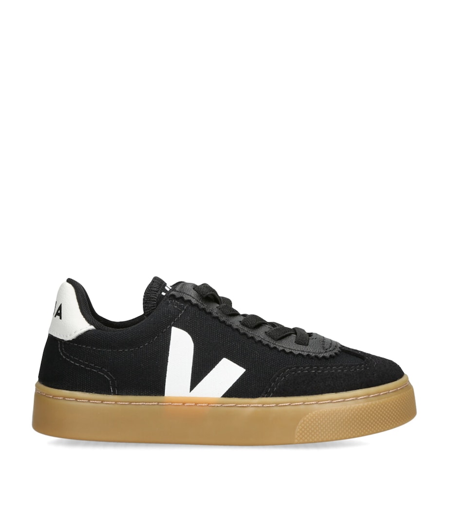 Canvas Volley Sneakers BLACK Image 1
