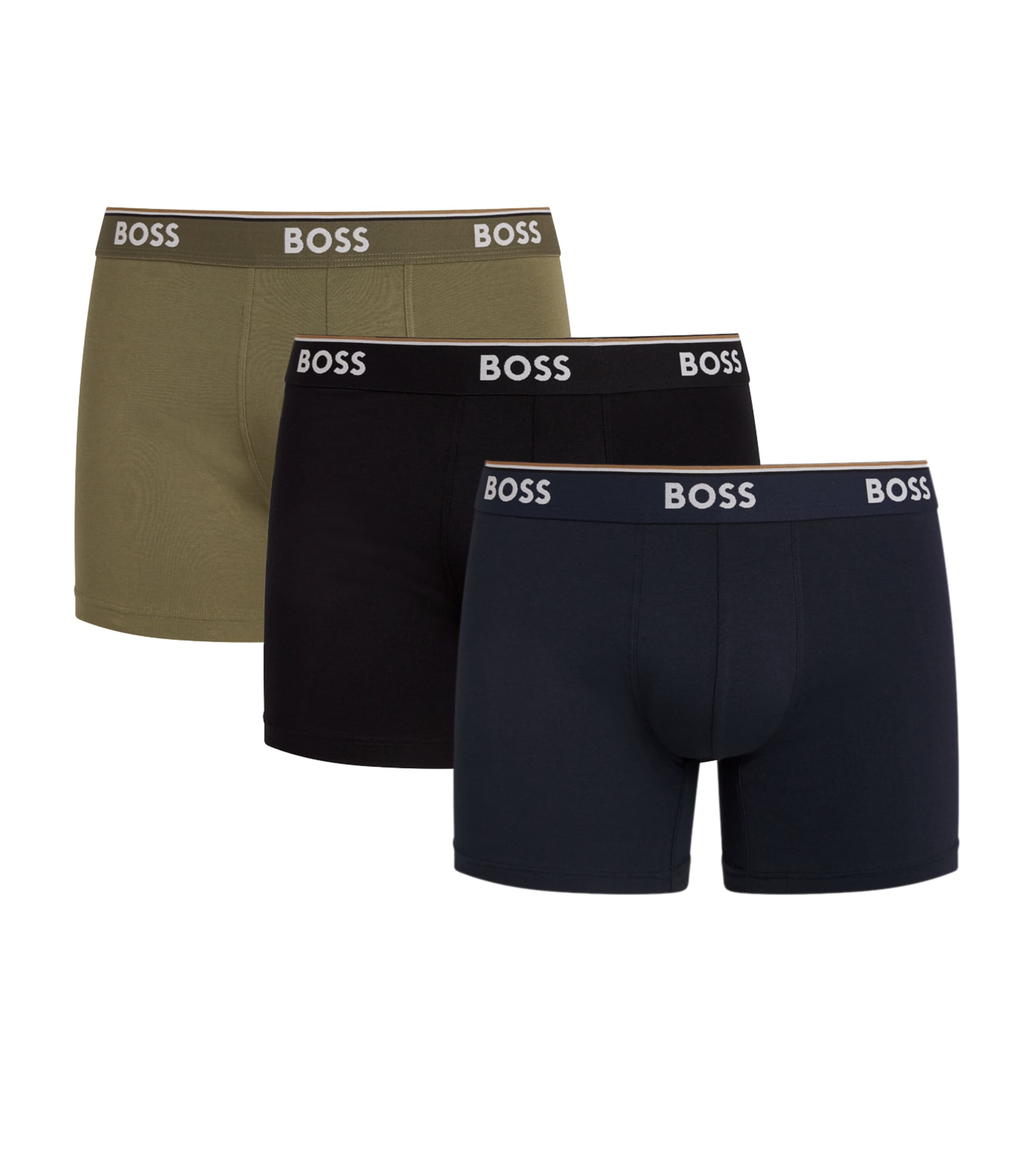 Hugo Boss Stretch-cotton Power Boxer Briefs