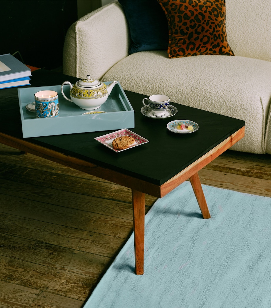 Florentine Fuchsia Square Tray (14cm) PINK Image 6