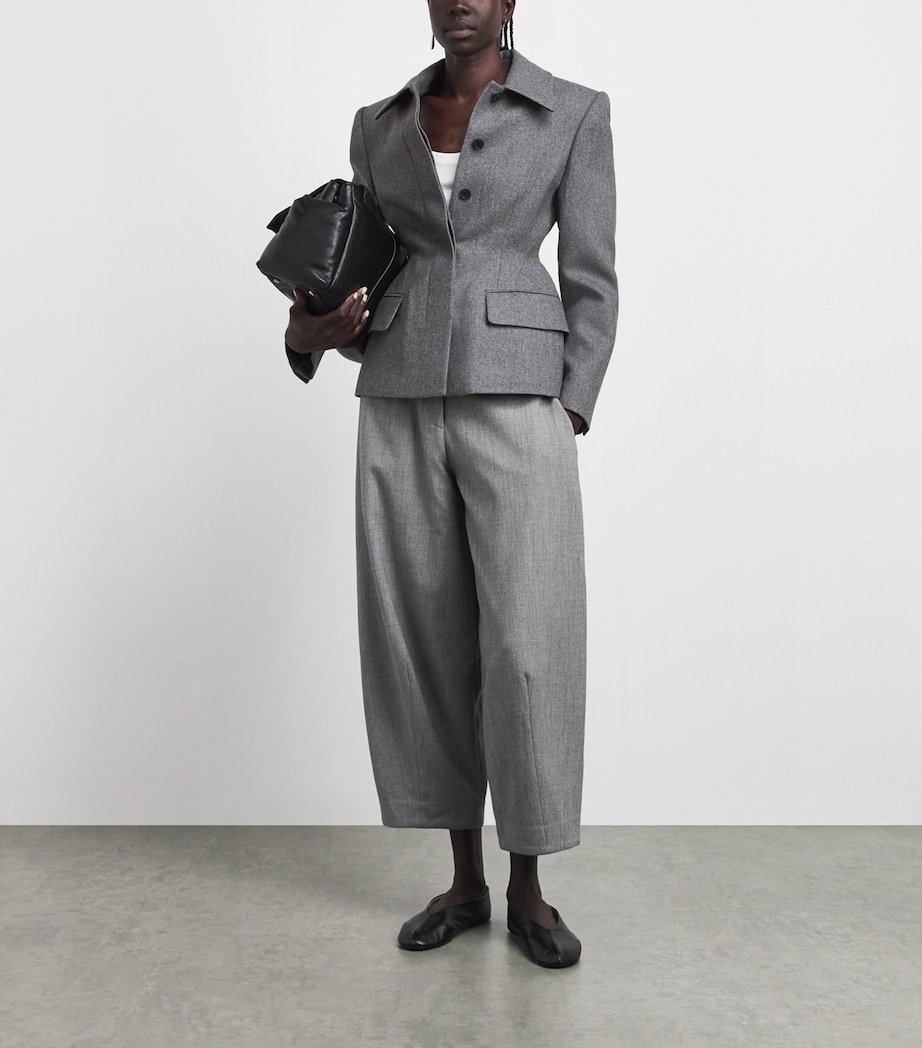 Source Unknown Womens Wool-Blend Hourglass Terzo Blazer Ch Image 2